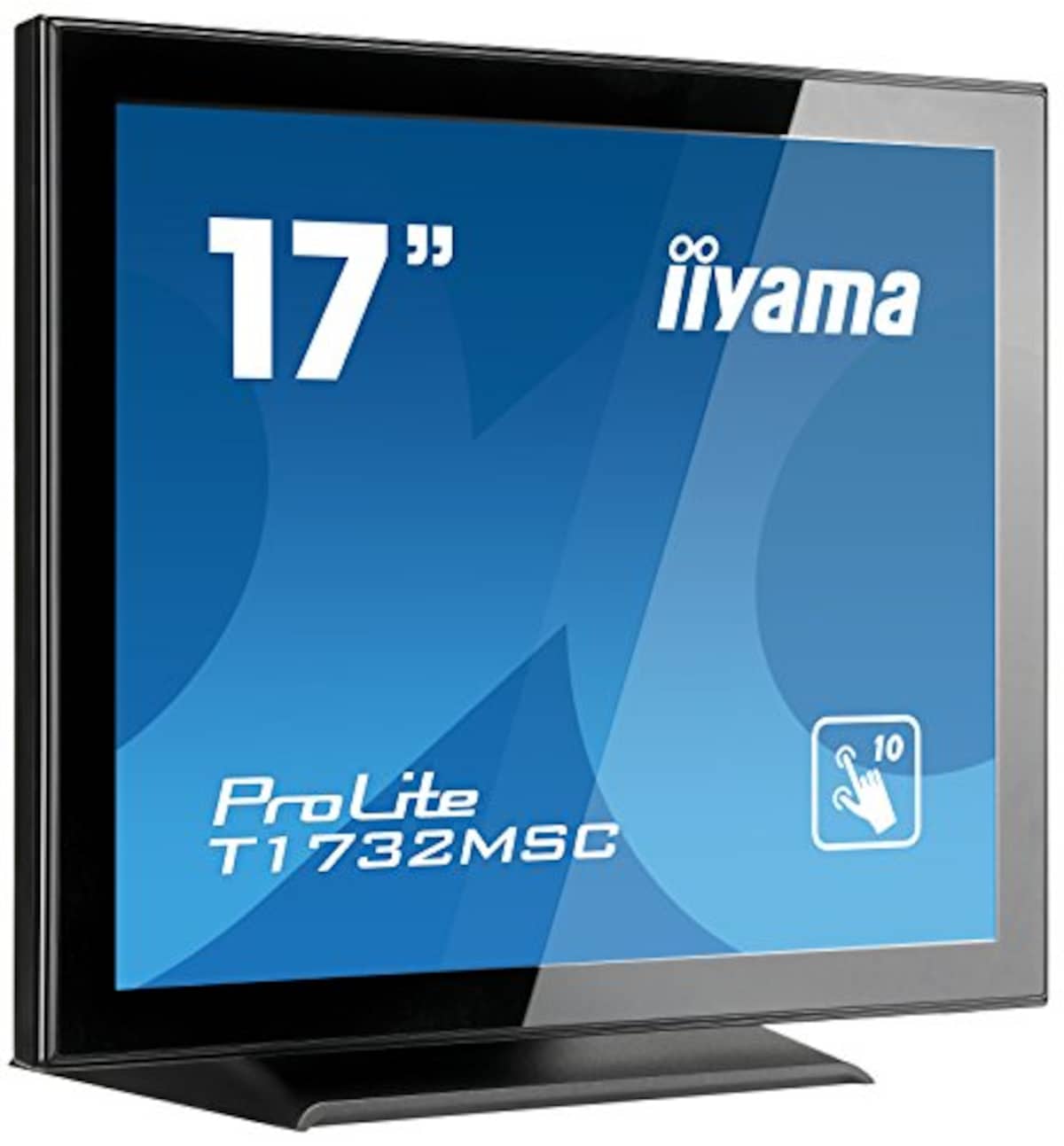  iiyama 17型ベゼルフリースタンド/投影型静電容量方式/ノングレア/3年保証/T1732MSC-B5X画像2 