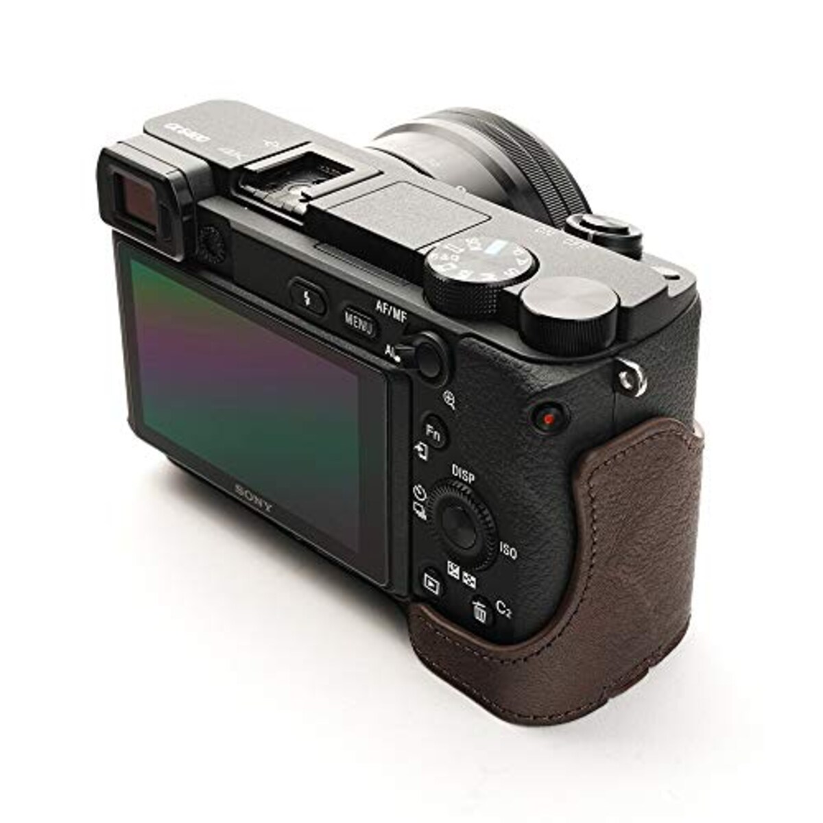  TP Original SONY α6400/α6100 用 ボディーハーフケース ダークブラウン TB06A6400-CO画像7 