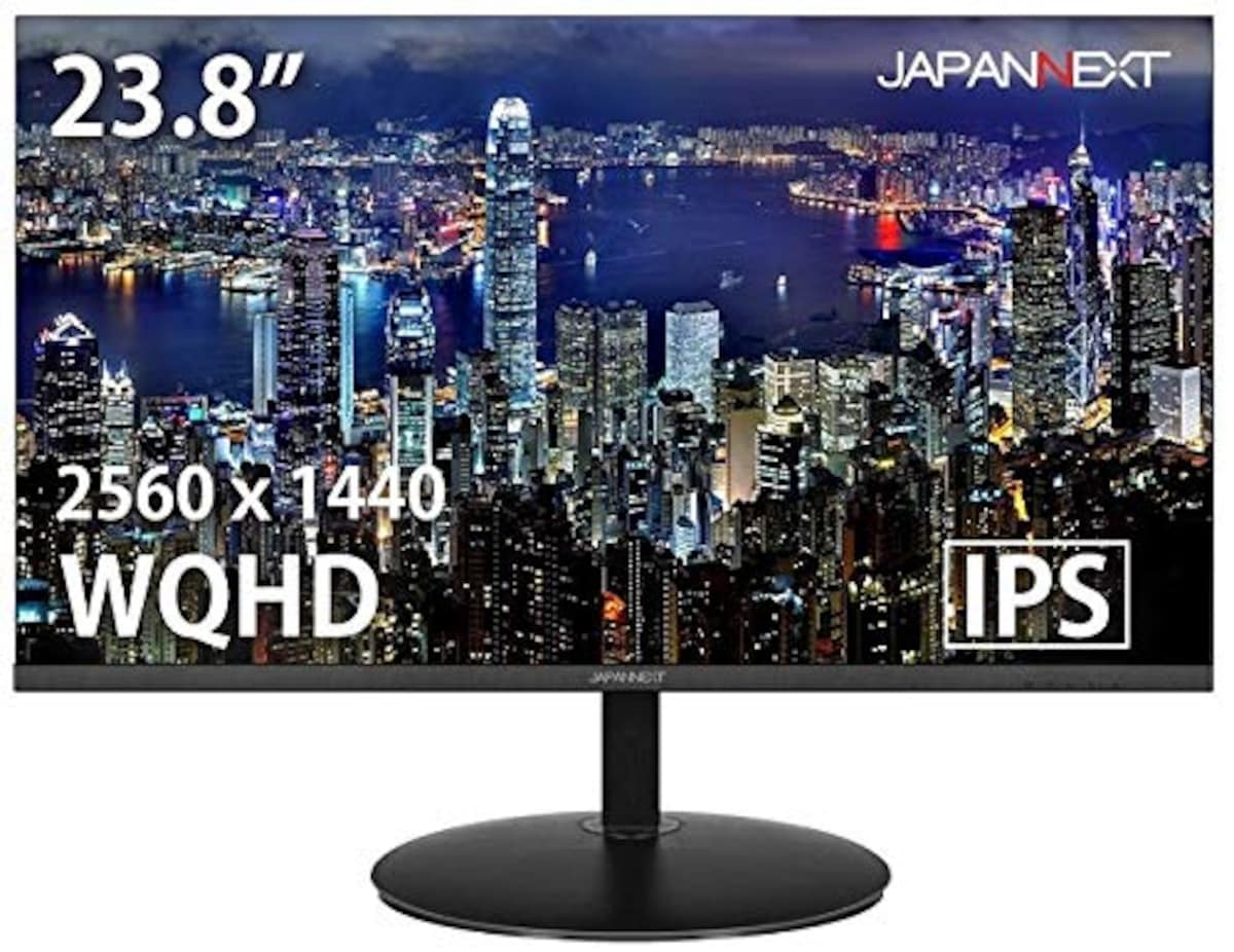 JN-IPS2380FLWQHD 23.8インチ液晶ディスプレイ フレームレス WQHD PCモニター