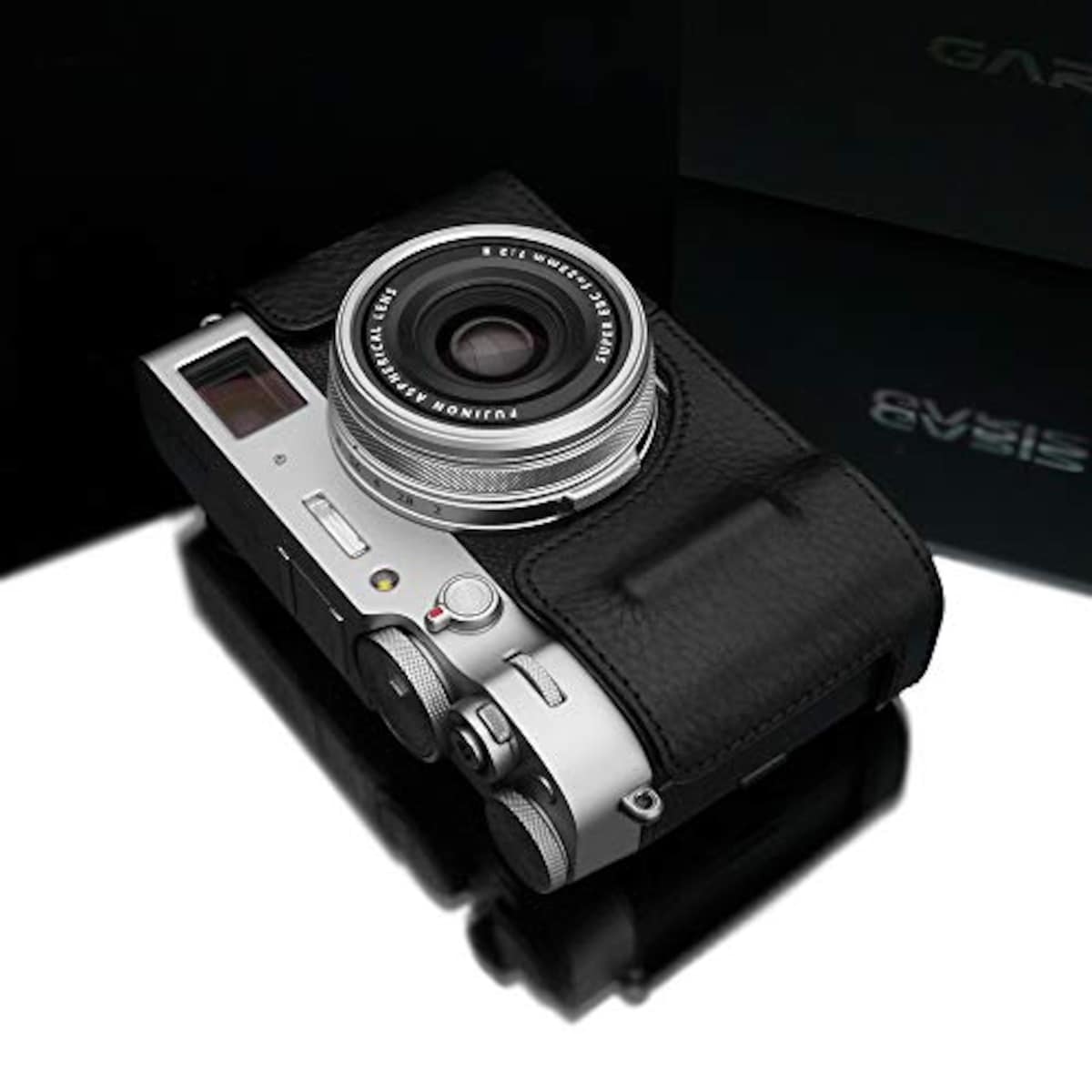  GARIZ FUJIFILM X100V用 本革カメラケース HG-X100VBK ブラック画像8 