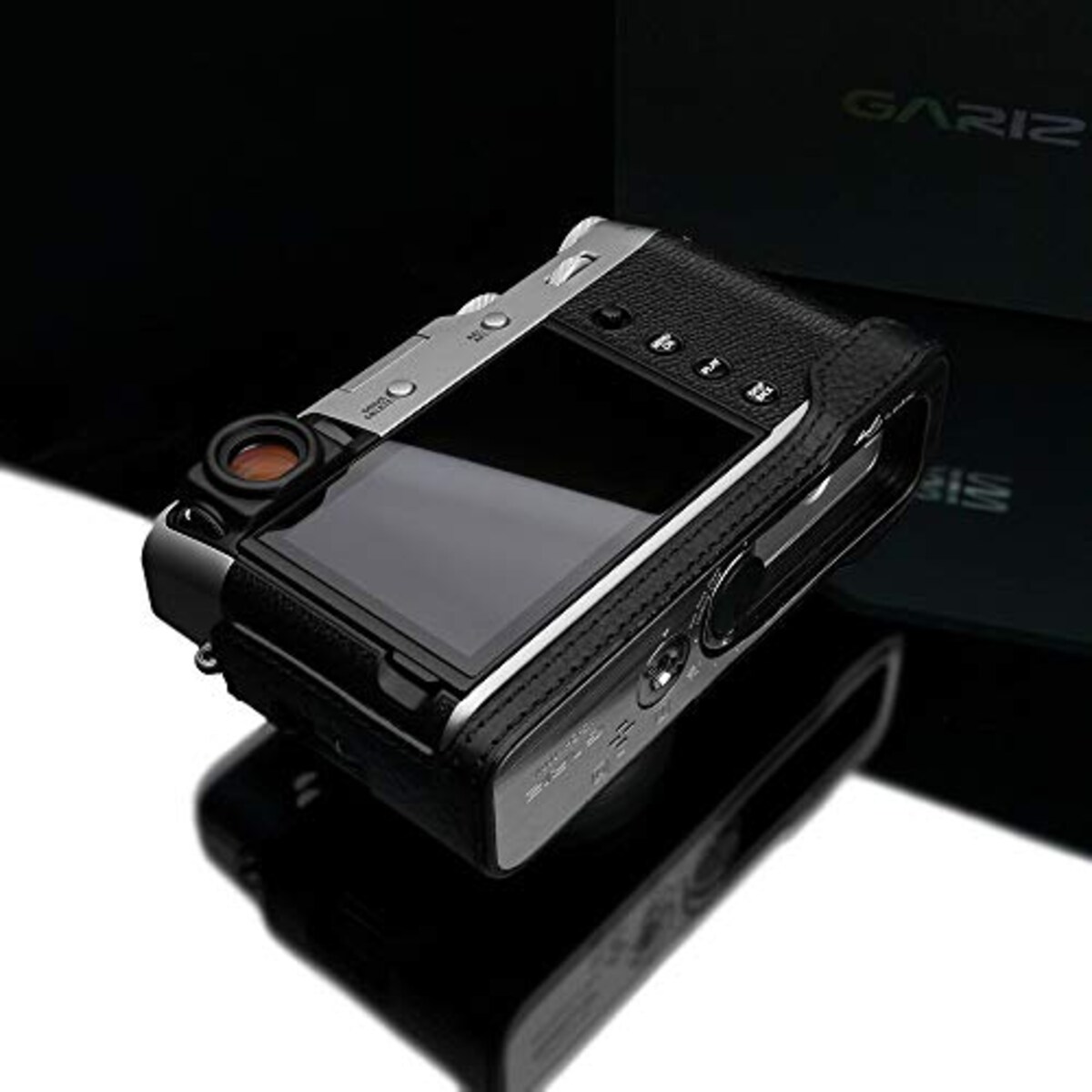  GARIZ FUJIFILM X100V用 本革カメラケース HG-X100VBK ブラック画像12 