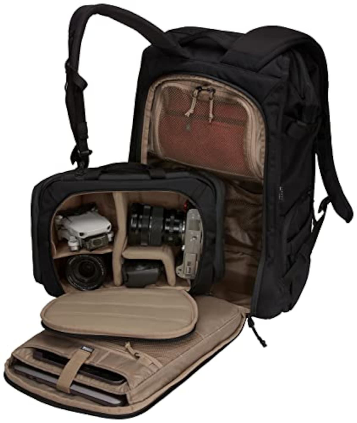  [スーリー] カメラ用バッグパック Covert Camera Backpack Black 容量:24L 3203906画像6 