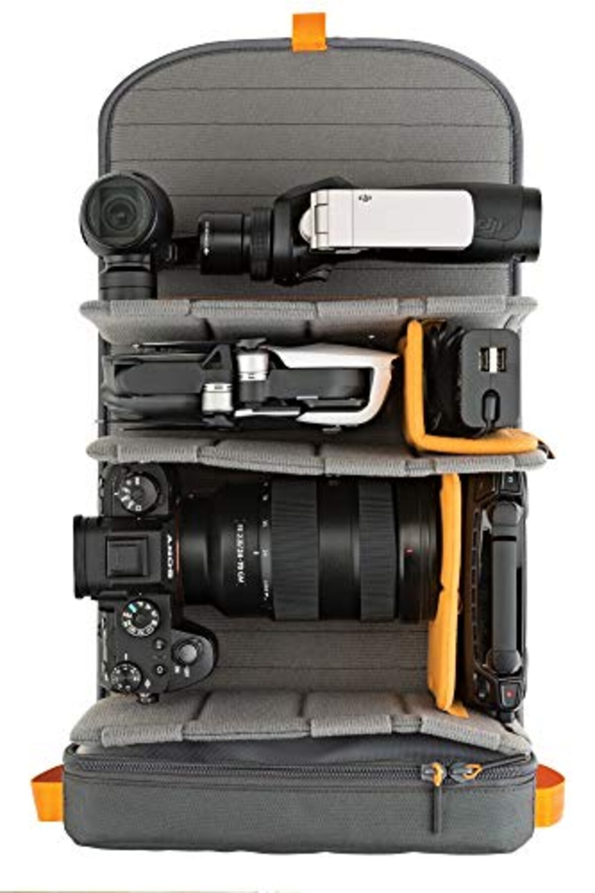  [Lowepro] カメラリュック フリーライン メンズ ブラック 48.7cm×29.3cm×20.8cm画像9 