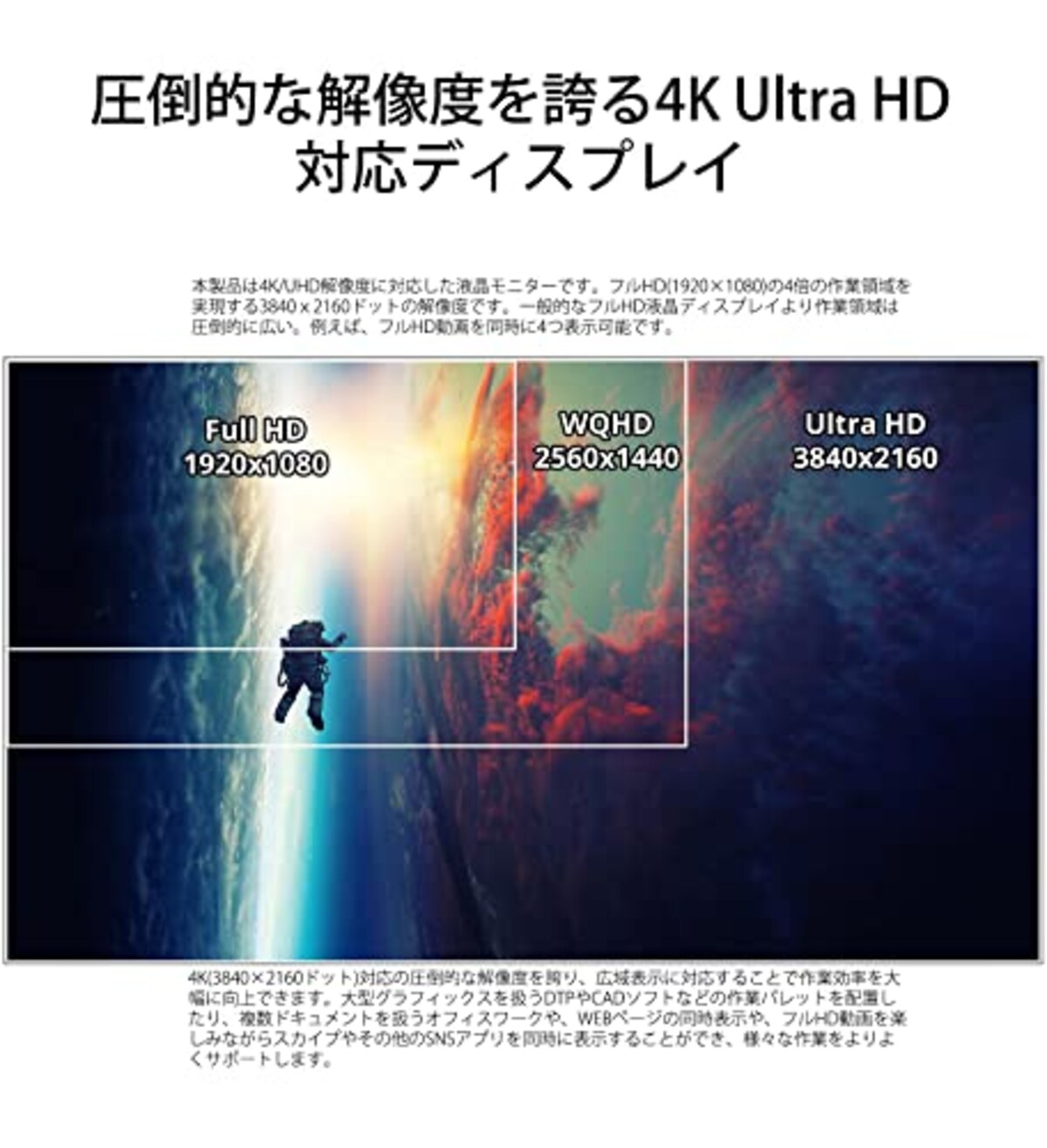  JAPANNEXT 「GX28」28型HDMI2.1 4K(3840 x 2160) 144Hz 液晶モニター JN-280IPS144UHDR-C65W USB-C画像2 
