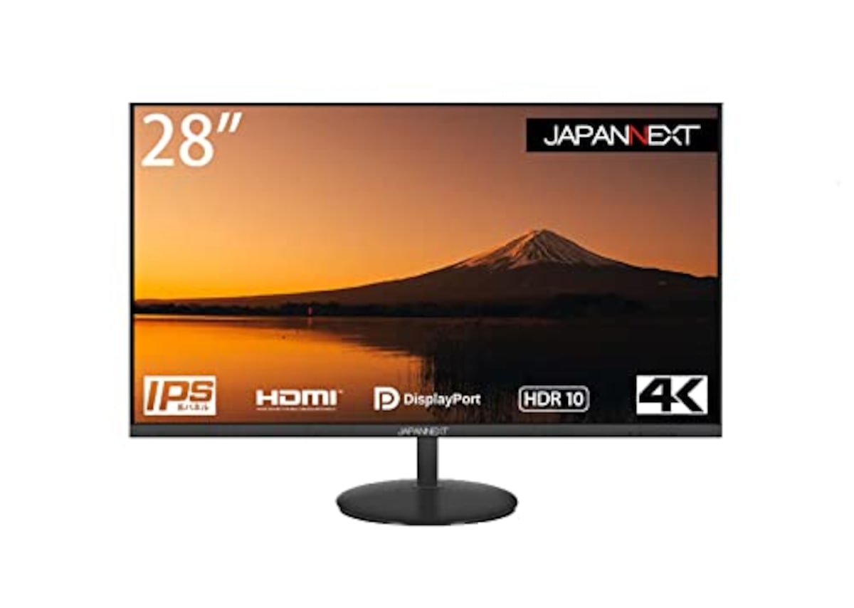 【Amazon.co.jp限定】JAPANNEXT 28型 IPS 4K液晶モニター JN-I28UR HDR対応 HDMI DP sRGB99%