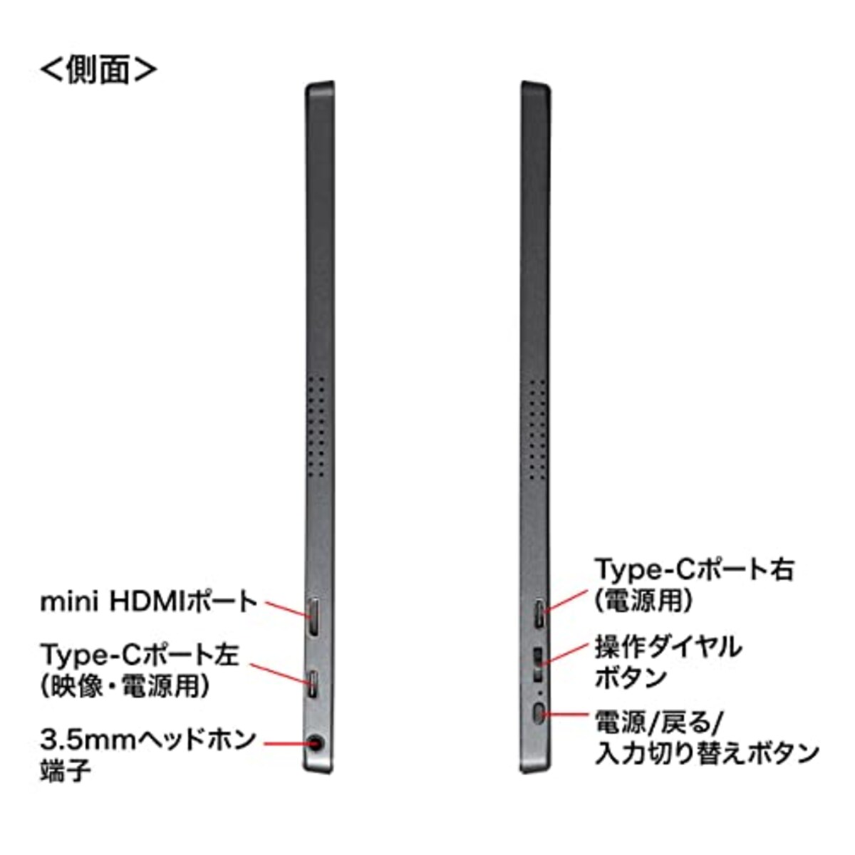  サンワサプライ モバイルディスプレイ DP-05画像7 