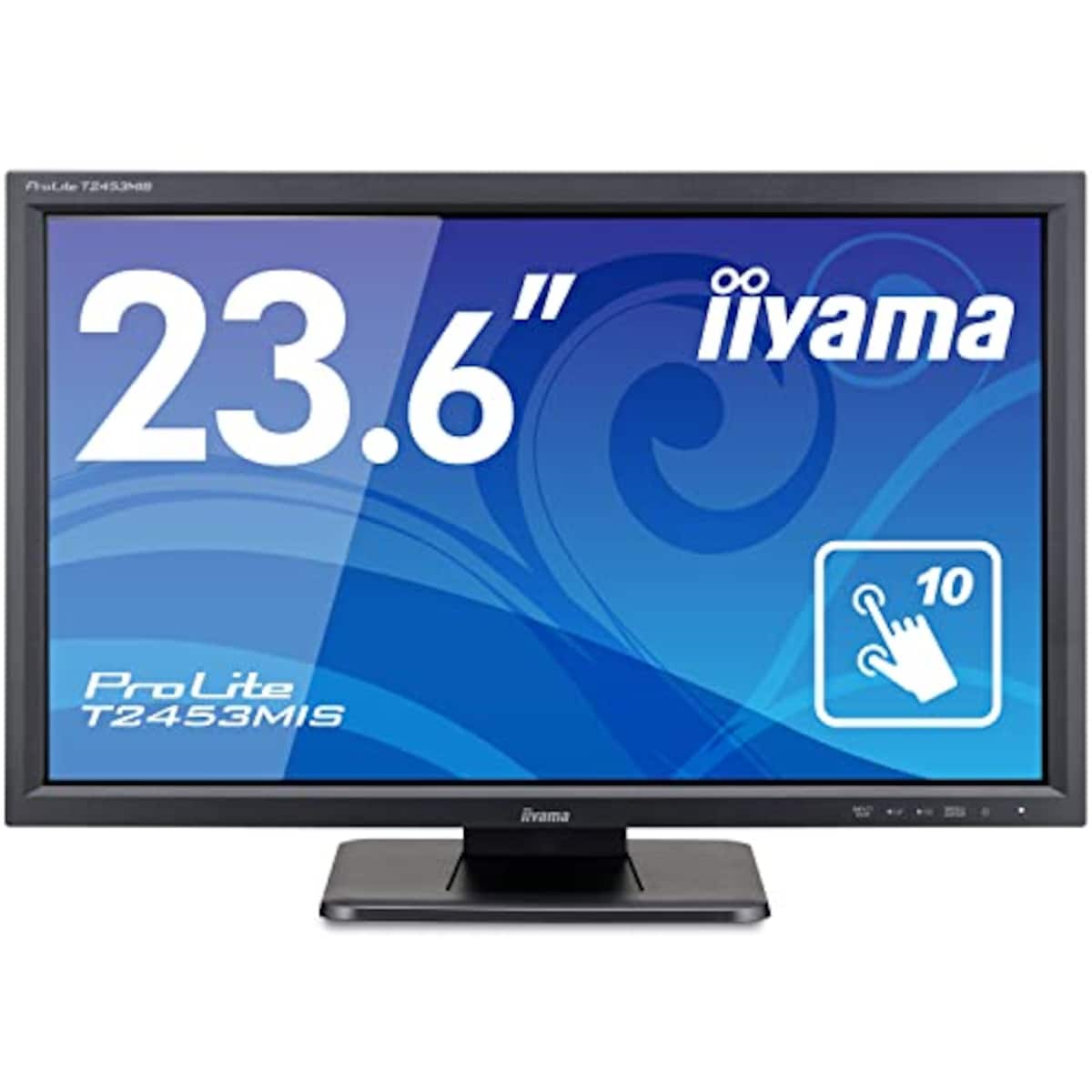iiyama 23.6インチ タッチパネル モニター ディスプレイ HDMI DisplayPort D-sub 角度調整 全ケーブル付 3年保証 国内サポート T2453MIS-B1