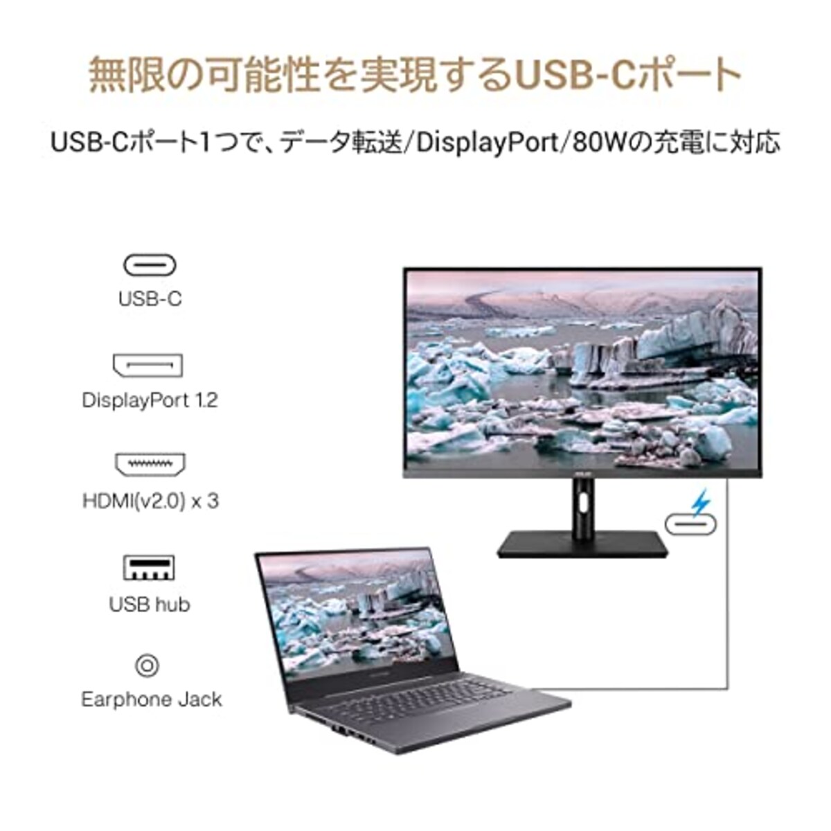  ASUS 4K モニター ProArt PA32UCR-K 32インチ/3年間無輝点保証/ミニLED/IPS/1000 nits/ハードウェアキャリブレーション/ΔE<1/HLG/HDR-10/DCI-P3/USB-C/Calman Ready/国内正規品画像5 