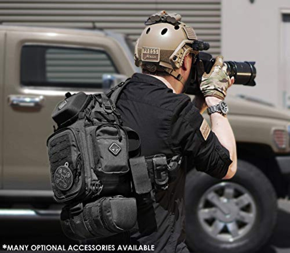  HAZARD4 一眼レフカメラ用 スリングカメラバッグ ドローンエディション Freelance Drone Edition - drone-centered tactical sling-pack画像2 