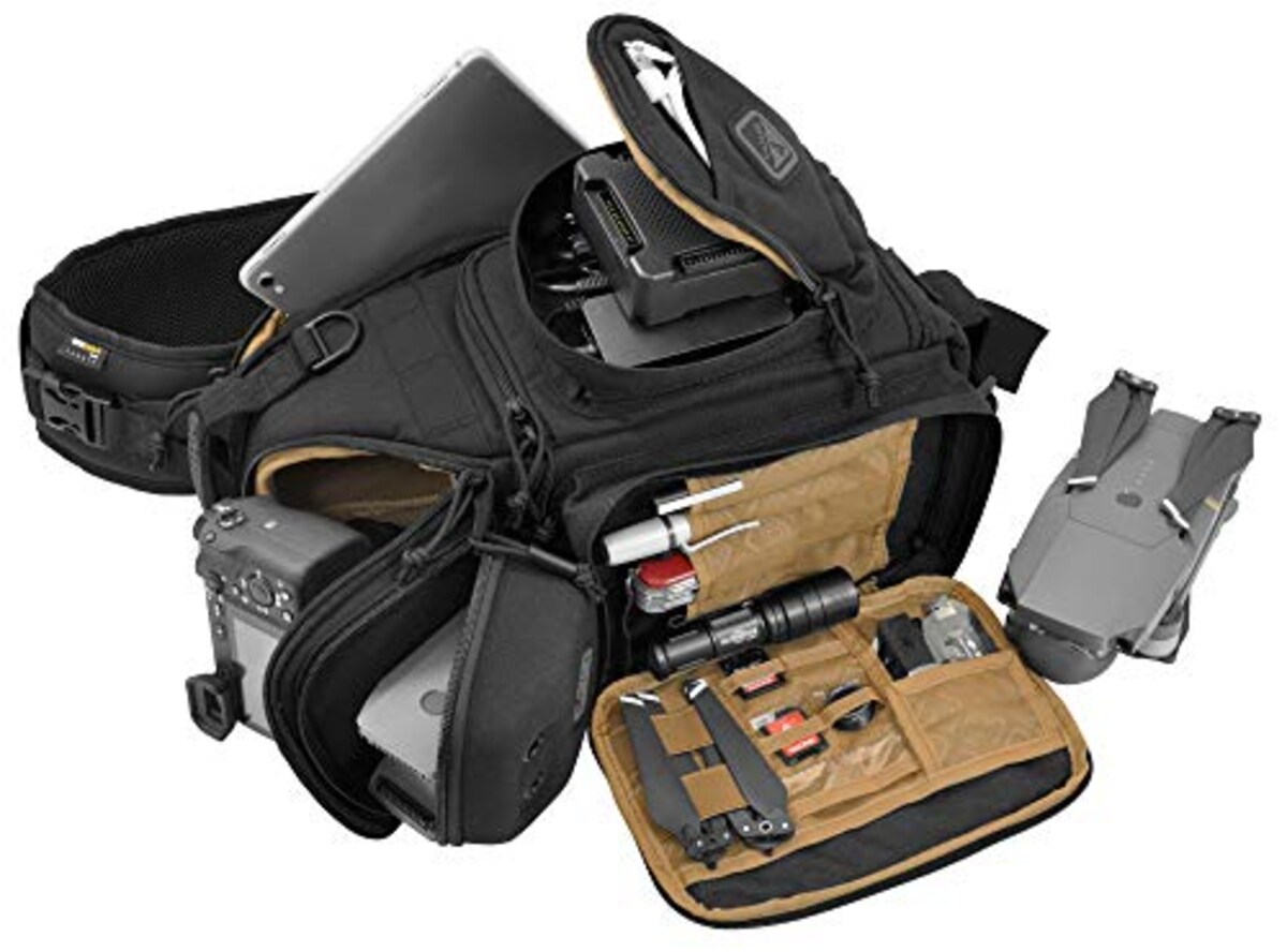  HAZARD4 一眼レフカメラ用 スリングカメラバッグ ドローンエディション Freelance Drone Edition - drone-centered tactical sling-pack画像4 