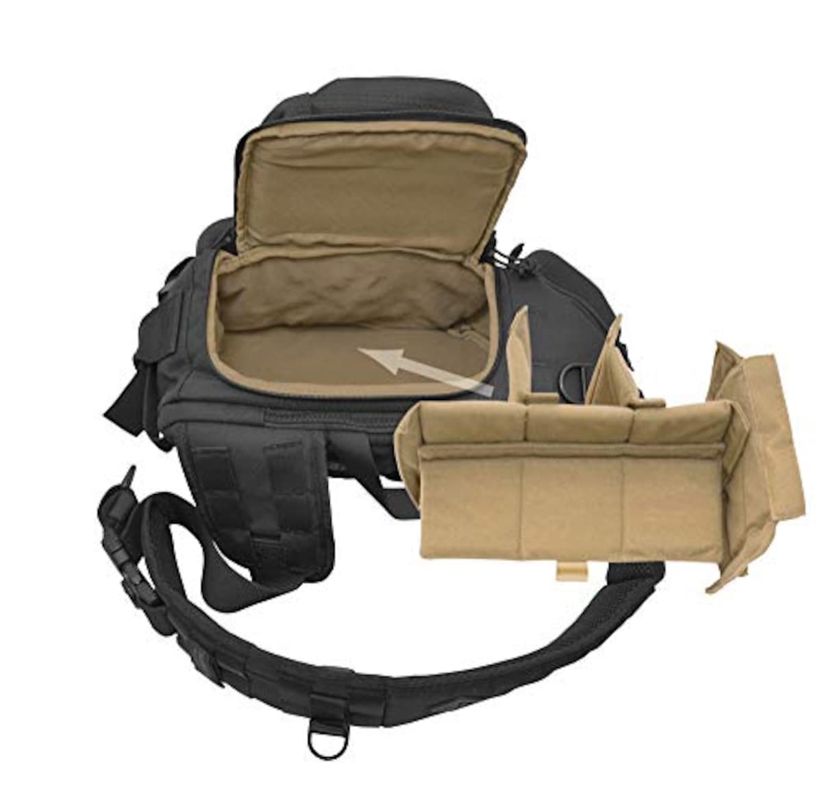 HAZARD4 一眼レフカメラ用 スリングカメラバッグ ドローンエディション Freelance Drone Edition - drone-centered tactical sling-pack画像6 