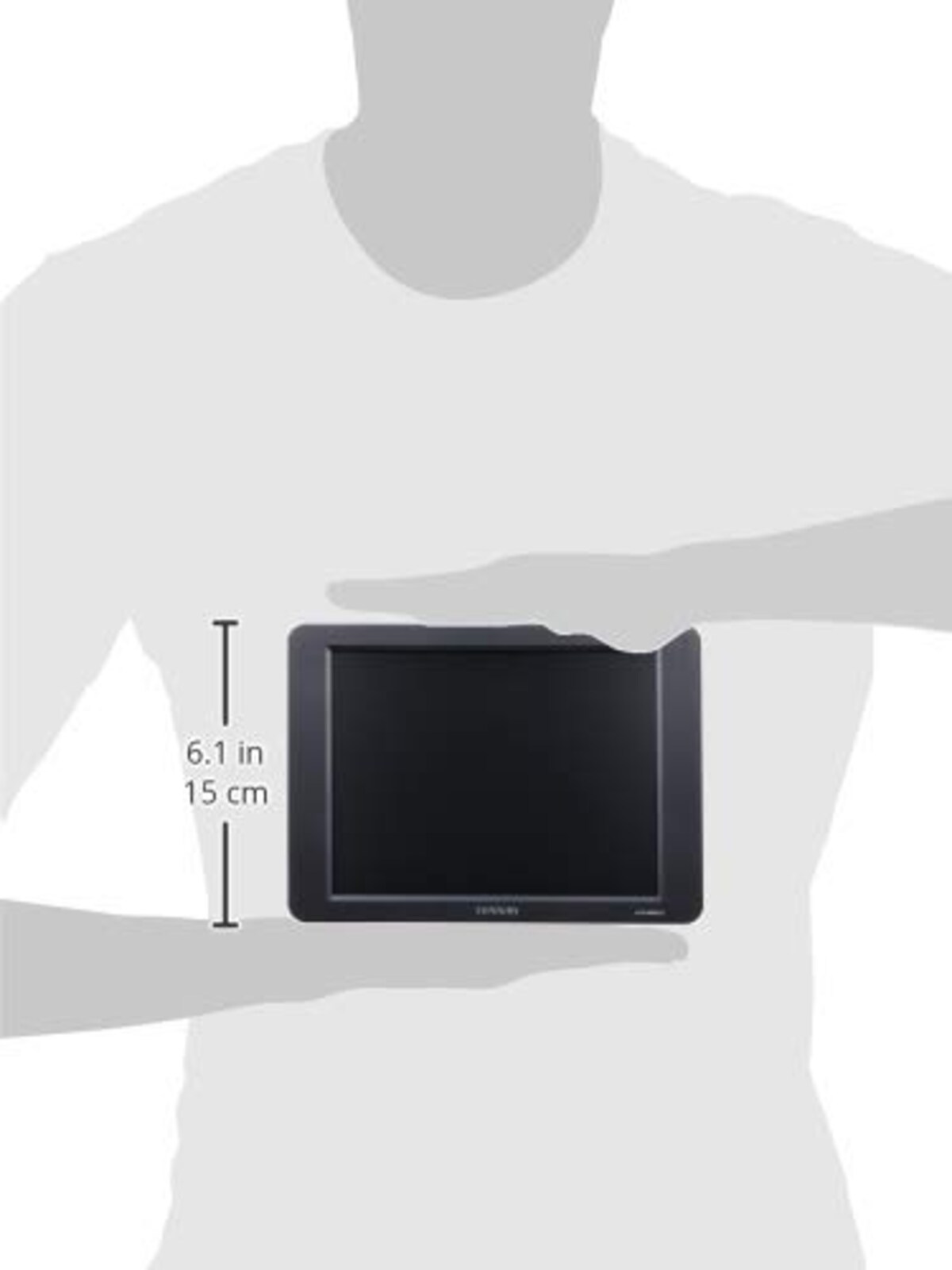  センチュリー 8インチUSB接続サブモニター 「plus one ブラック」 (WEB簡易パッケージ仕様) LCD-8000U2B_FP画像5 