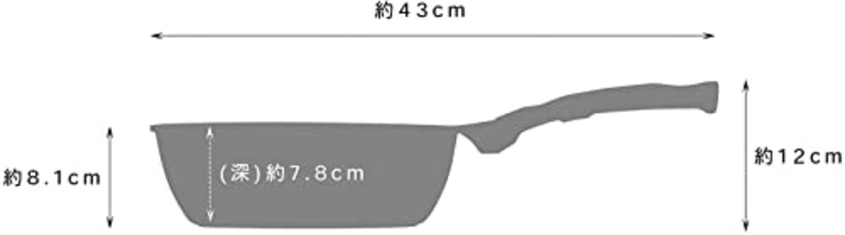  タフコ 深型フライパン 24cm 軽量ダイヤモンドマーブルキャスト 深型フライパン ネオ F-7201画像2 