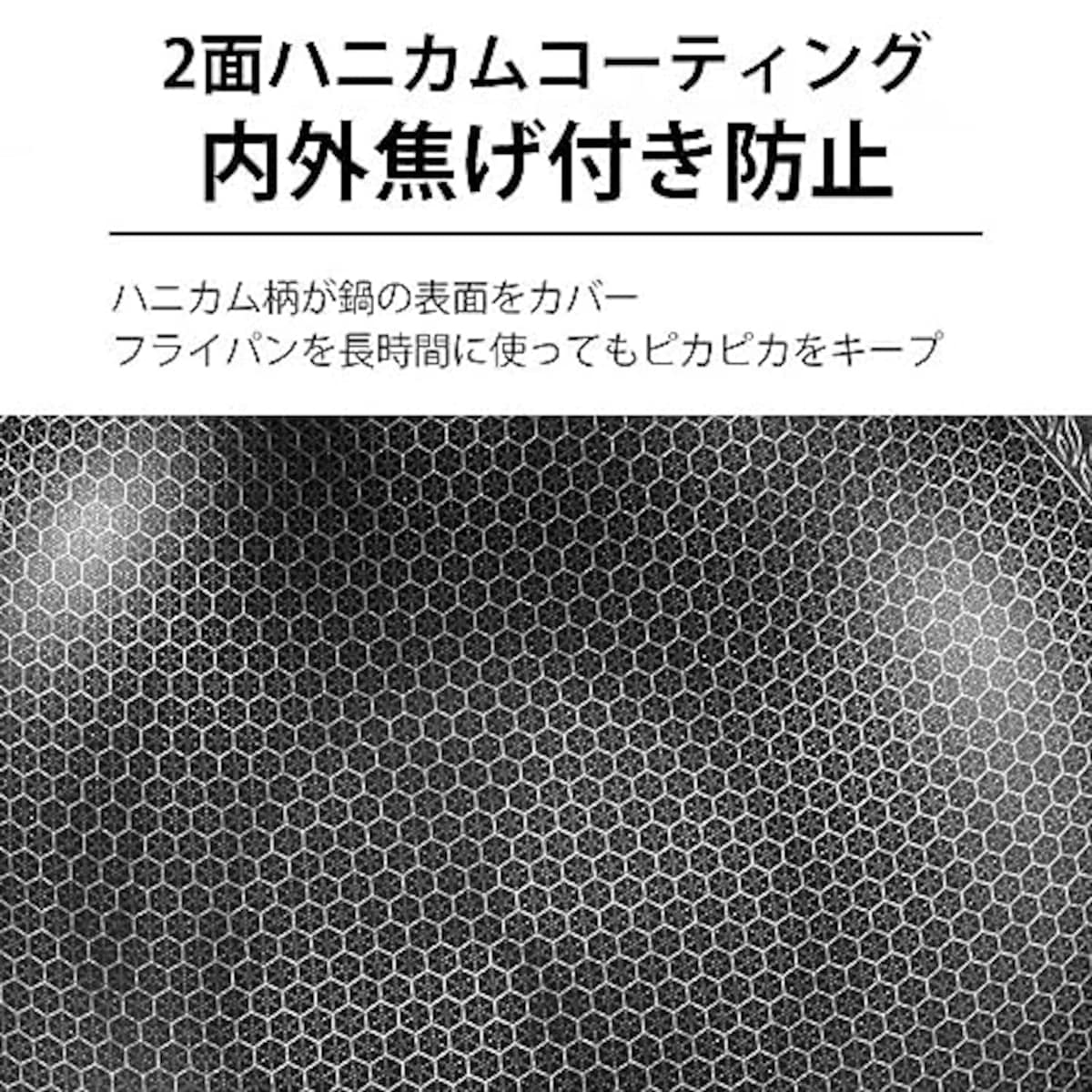  ステンレスフライパン ステンレス フライパン」 こびりつきにくい ステンレス 底面三層構造 熱が均一で,鍋にくっつかないので,どの家庭にも適しています画像5 