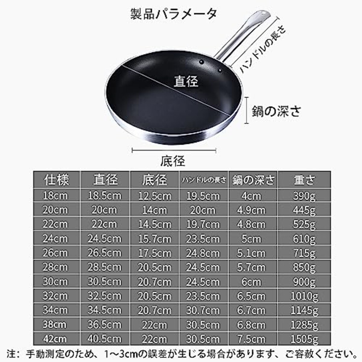  フライパン ふらいぱん 鍋 焦げ付かない ih対応 全て熱源対応 高熱効率 5層コーティング フッ素不使用 安全 最高の耐久性 こびりつかない 超軽量 こびりつきにくい 洗いやすい 食器洗機対応 手入れが簡単 均一に火が通る 目玉焼き (38cm)画像7 