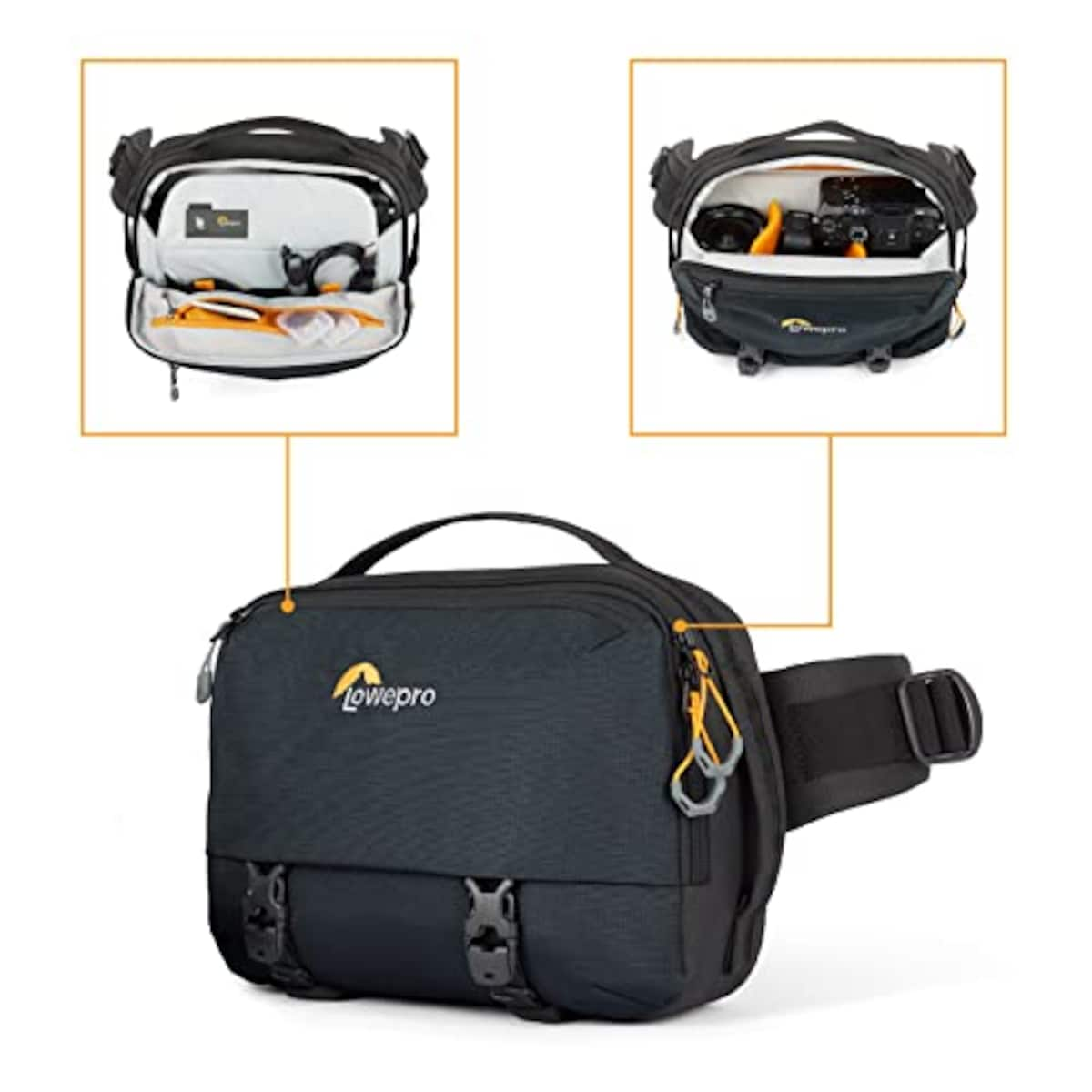  [Lowepro] ガーメントバッグ トレッカーライト ブラック 6.8L画像3 