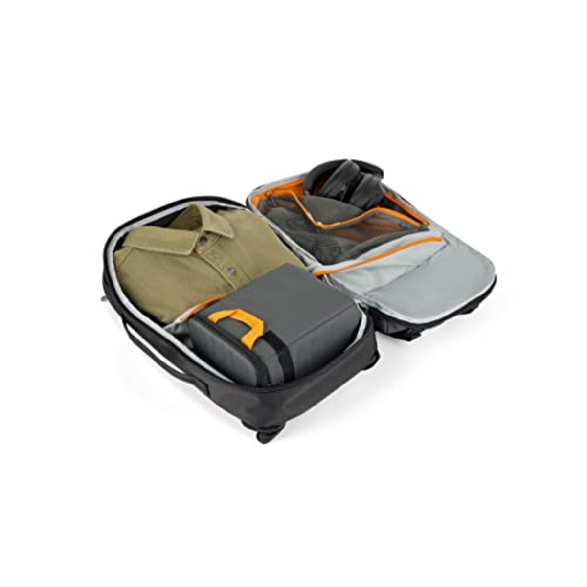  ロープロ(Lowepro) カメラリュック トレッカーライト BP 150 AW GRL ブラック カメラバックパック 12.6L 13インチノートPC収納可 アウトドア グリーンライン サステナブル素材 ミラーレスカメラ LP37459-PWW画像6 