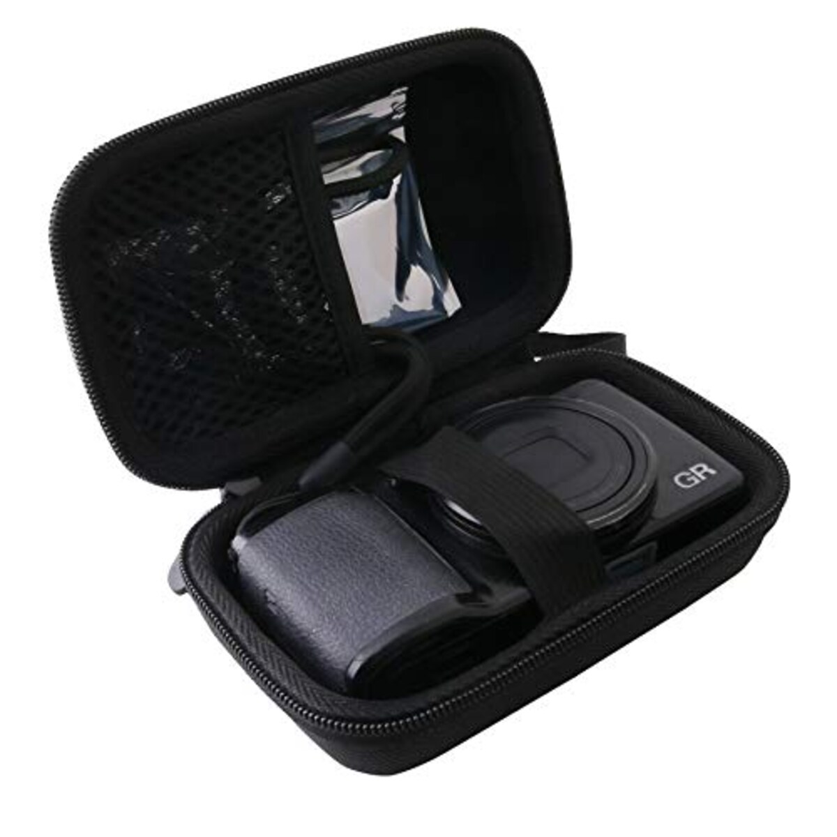  RICOH (リコー) デジタルカメラ GR IIIx/GRIII/GRII/GR 専用保護収納ケース-WERJIA.JP (storage case-Black)画像3 