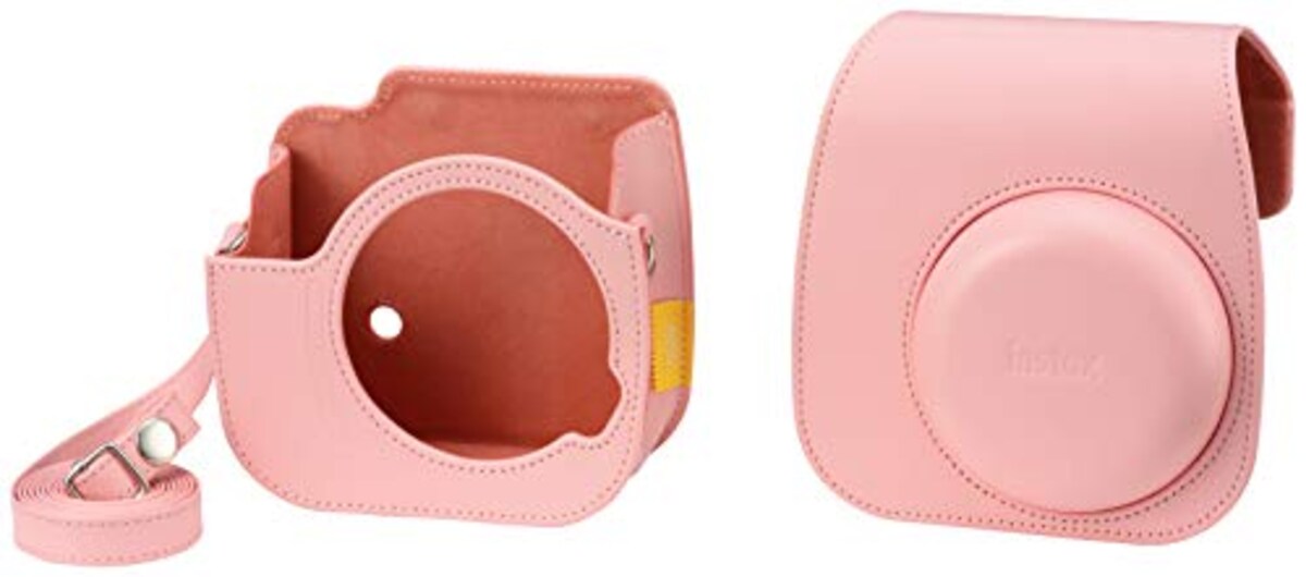  富士フイルム(FUJIFILM) "チェキ"instax mini 11 カメラケース ピンク INS MINI11 CAMERA CASE PINK画像2 