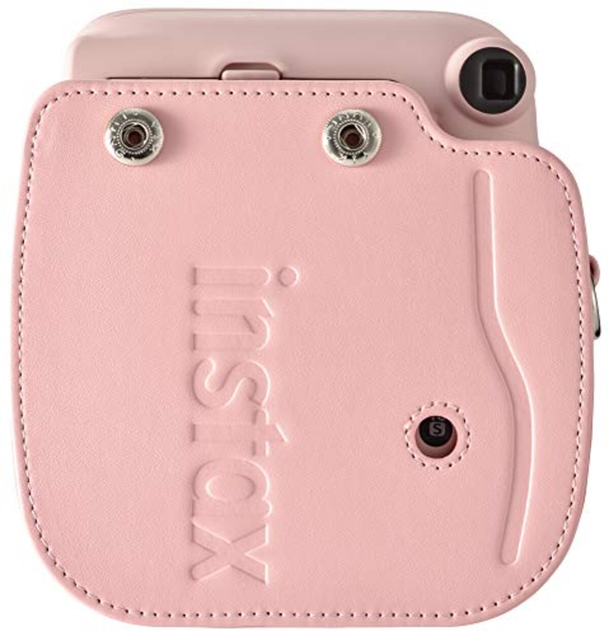  富士フイルム(FUJIFILM) "チェキ"instax mini 11 カメラケース ピンク INS MINI11 CAMERA CASE PINK画像4 