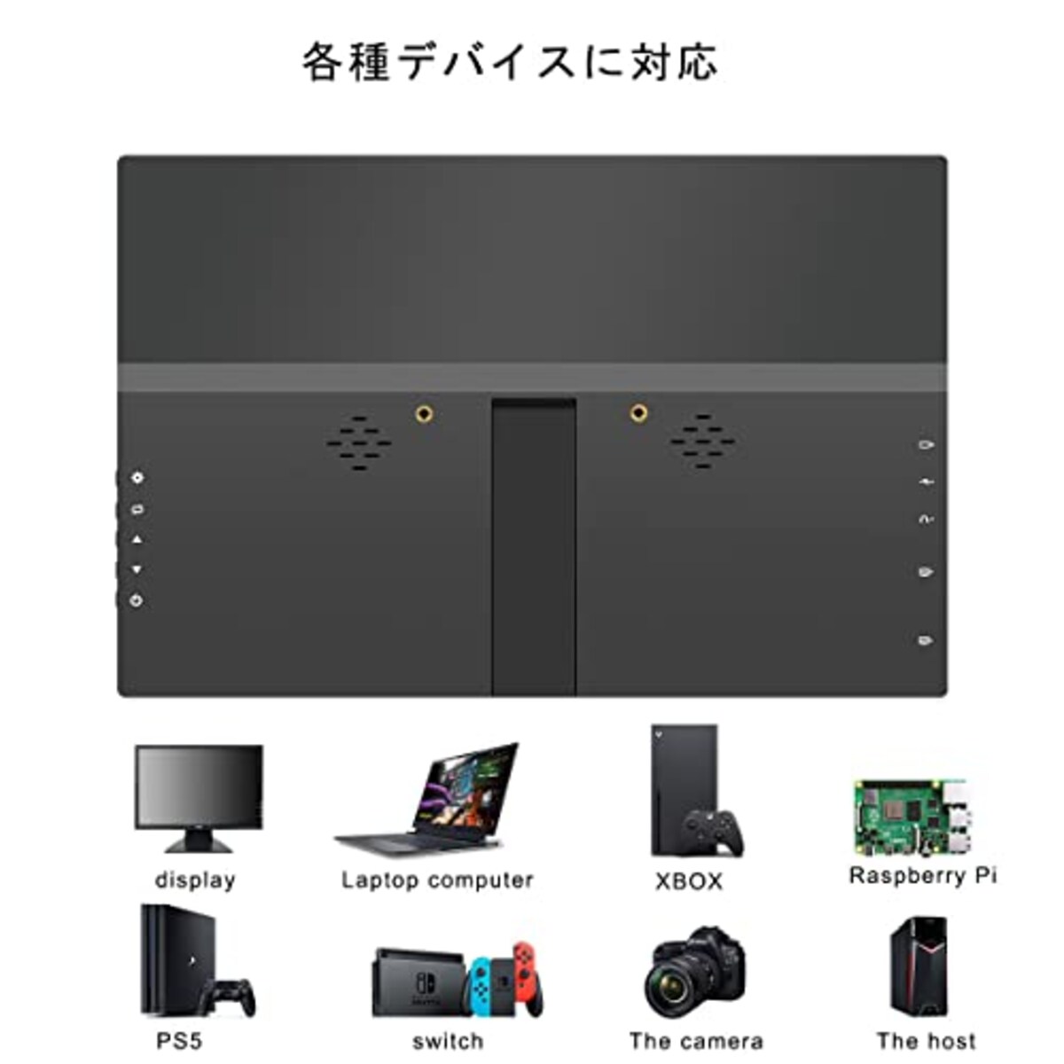  Prechen 11.6インチモバイルモニター、ミニモニター、ポータブルHDMIモニター、1366×768 TFTモニター、HDMI/USBCポート搭載で、Raspberry Pi PS4/PS3/xbox360、PC、およびラップトップと互換性があります画像6 