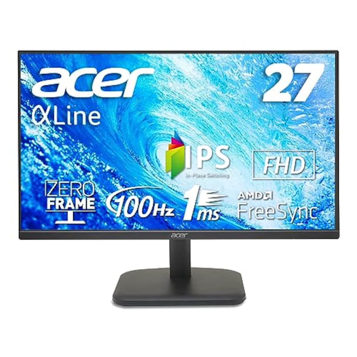 Acer 27インチワイド 液晶モニター - ディスプレイ・モニター本体