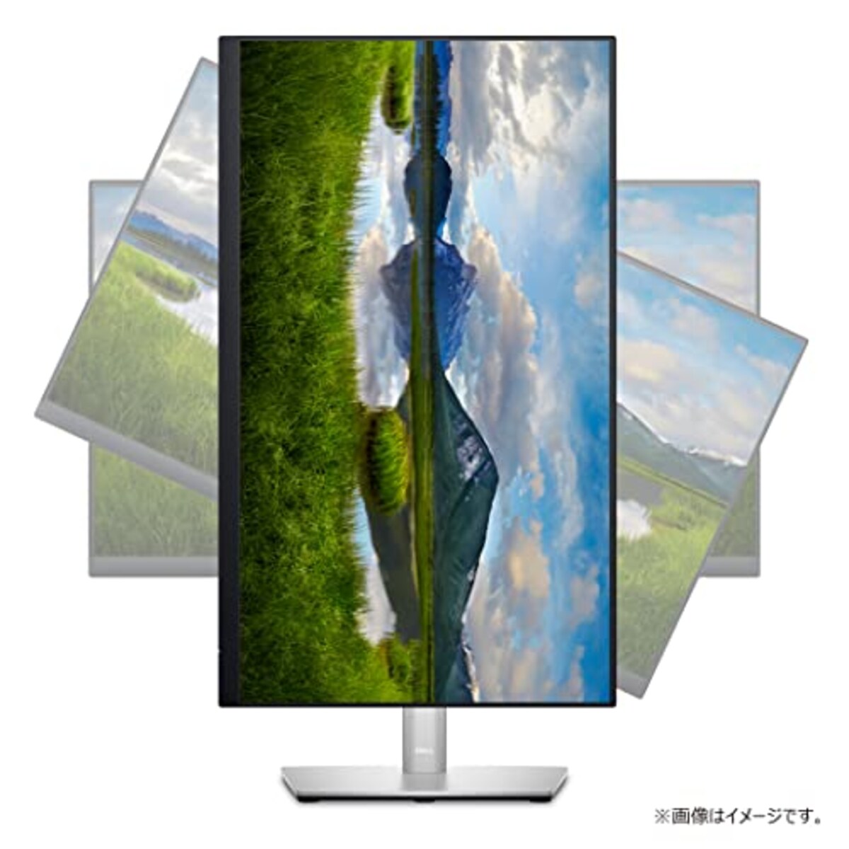  Dell P2223HC 21.5インチ USB-Cモニタ-(3年間無輝点交換保証/FHD/IPS 非光沢/USB-C HDMI DisplayPort/sRGB 99%/縦横回転 高さ調整)画像6 