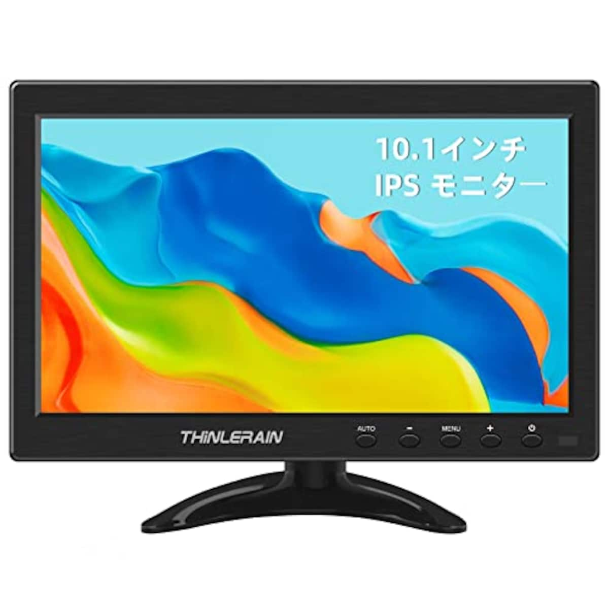 Thinlerain モニター 小型 13 インチ 1366 * 768 サブ/PC/ホームオフィス 監視のためのHDMI/VGA/AV/BNC (小型 モニター 10.1インチ)