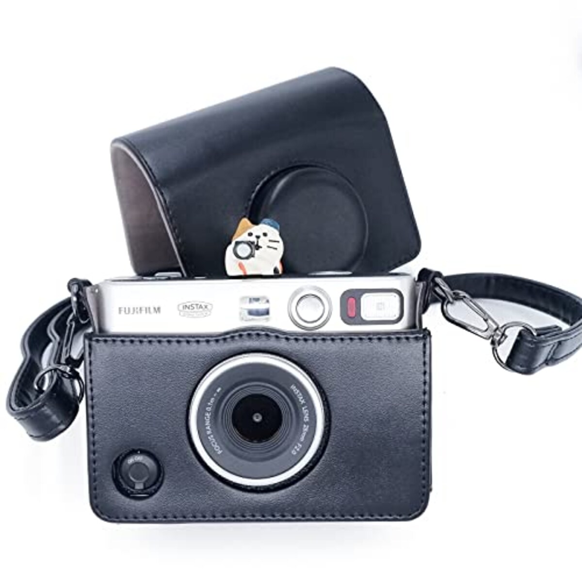 instax mini evo ケース 「カバーしたまま使用出来る・レンズ保護出来る」 チェキ ケース fujifilm instax mini evo