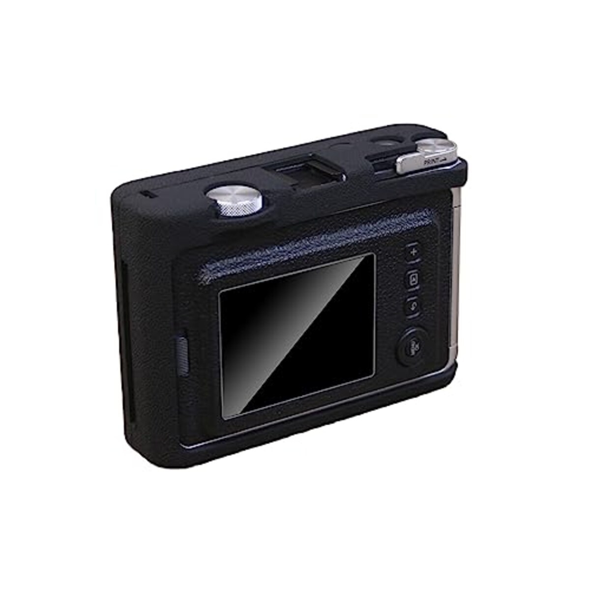  For FUJIFILM Instax Mini Evo ケース FUJIFILM Instax Mini Evo カバー AUDASO シリコン製 軽量 耐衝撃 ソフト 旅行 全身防振耐落下 FUJIFILM Instax Mini Evo用 保護カバー(ブラック)画像3 