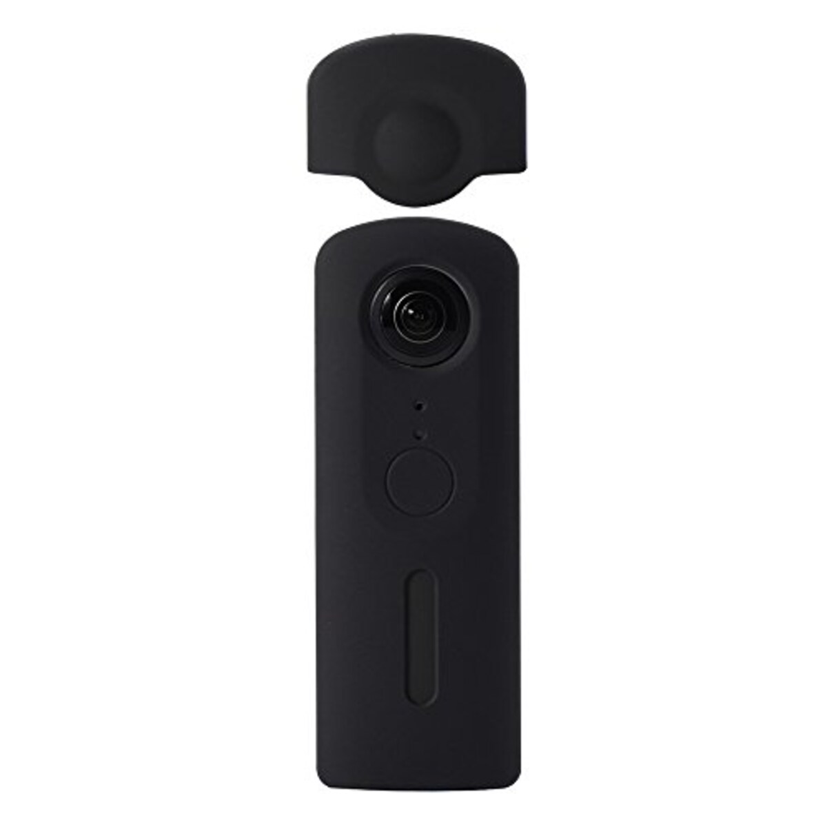 Ricoh Theta V専用 S/SC兼用【新バージョン】カバー 保護ケース マイク穴あり レンズキャップ付き 360全天球カメラ用 OS962