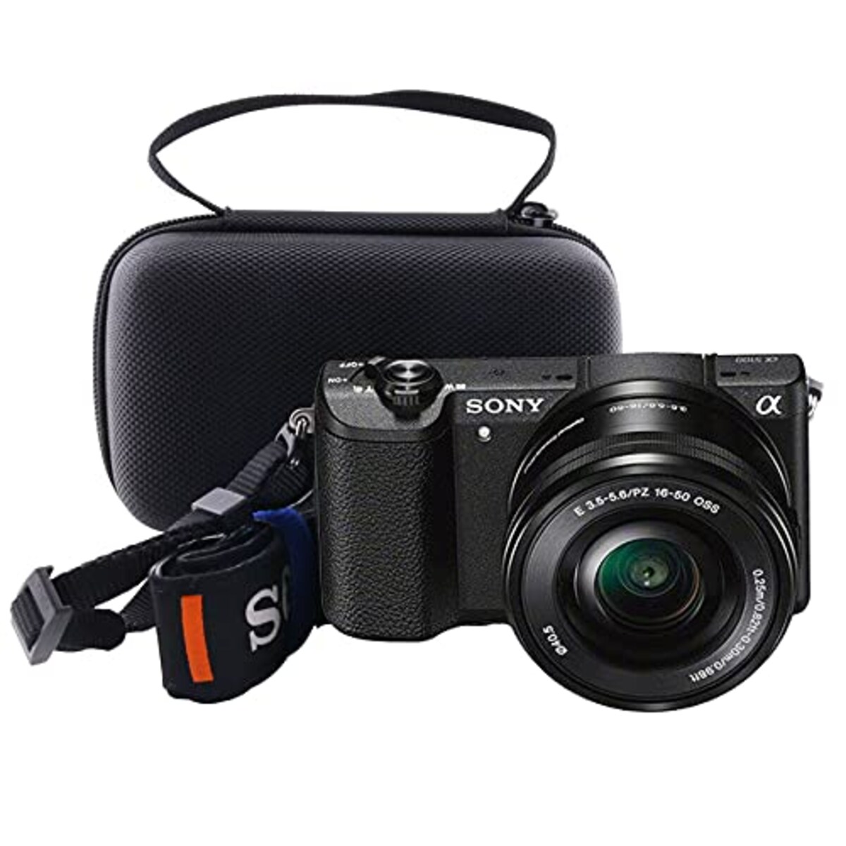  WERJIA 収納ケースソニー(SONY) VLOGCAM ZV-E10L/ZV-E10カメラ専用収納ケース,ケース対応16-50mmレンズカメラ画像6 