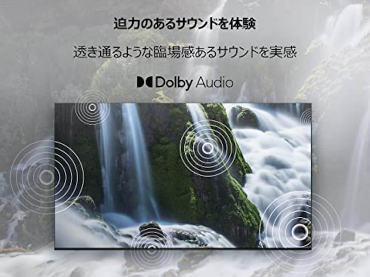  TCL(ティーシーエル) 【Amazon.co.jp 限定】TCL 32S54J 32インチ チューナーレステレビ ネット動画対応 (Google TV) ベゼルレスデザイン ゲームモード搭載 Dolby Audio対応 VESA規格画像6 
