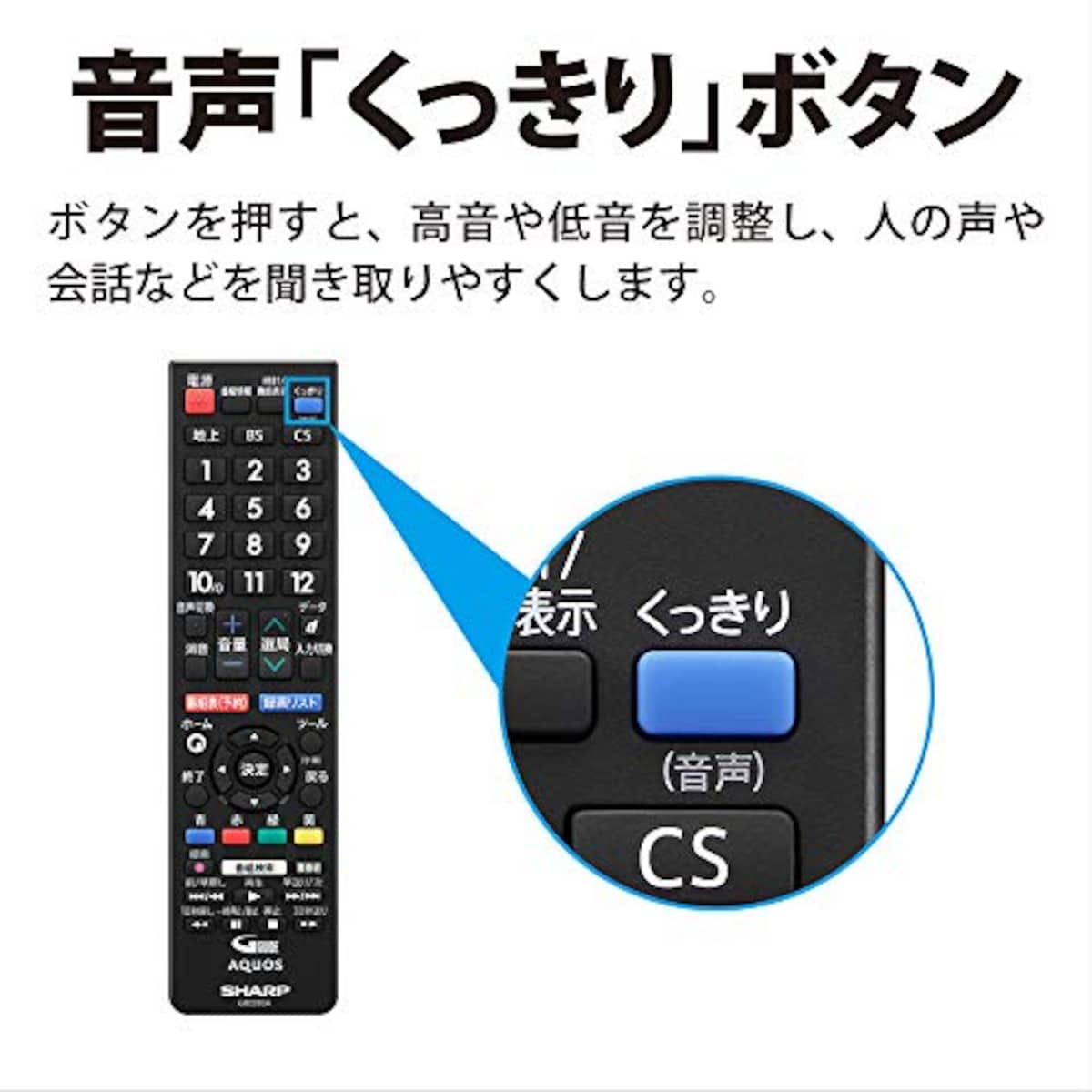  シャープ 42V型 フルハイビジョン 液晶 テレビ AQUOS USB外付けHDD対応 2T-C42BE1画像6 