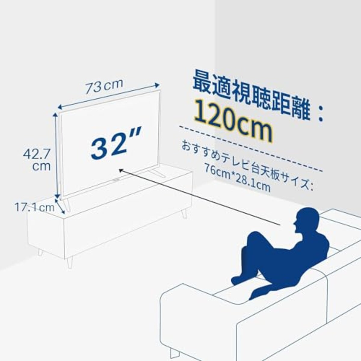  VEZZER テレビ 32V 液晶テレビ ハイビジョン ゲームモード 裏番組録画 一年保証 ダブルチューナー 地上・BS・110度CSデジタル 外付けHDD対応 32N23画像6 