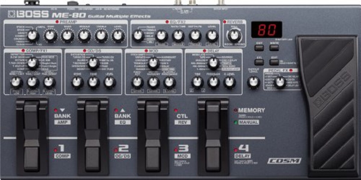Guitar Multiple Effects ME-80