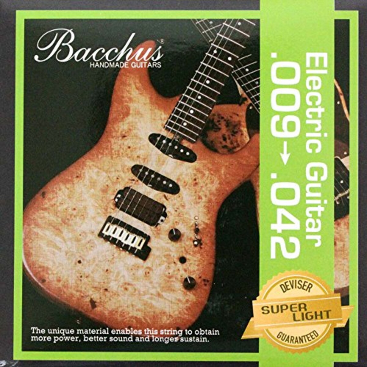 BACCHUS EG Strings Super Light 009-042 エレキギター弦