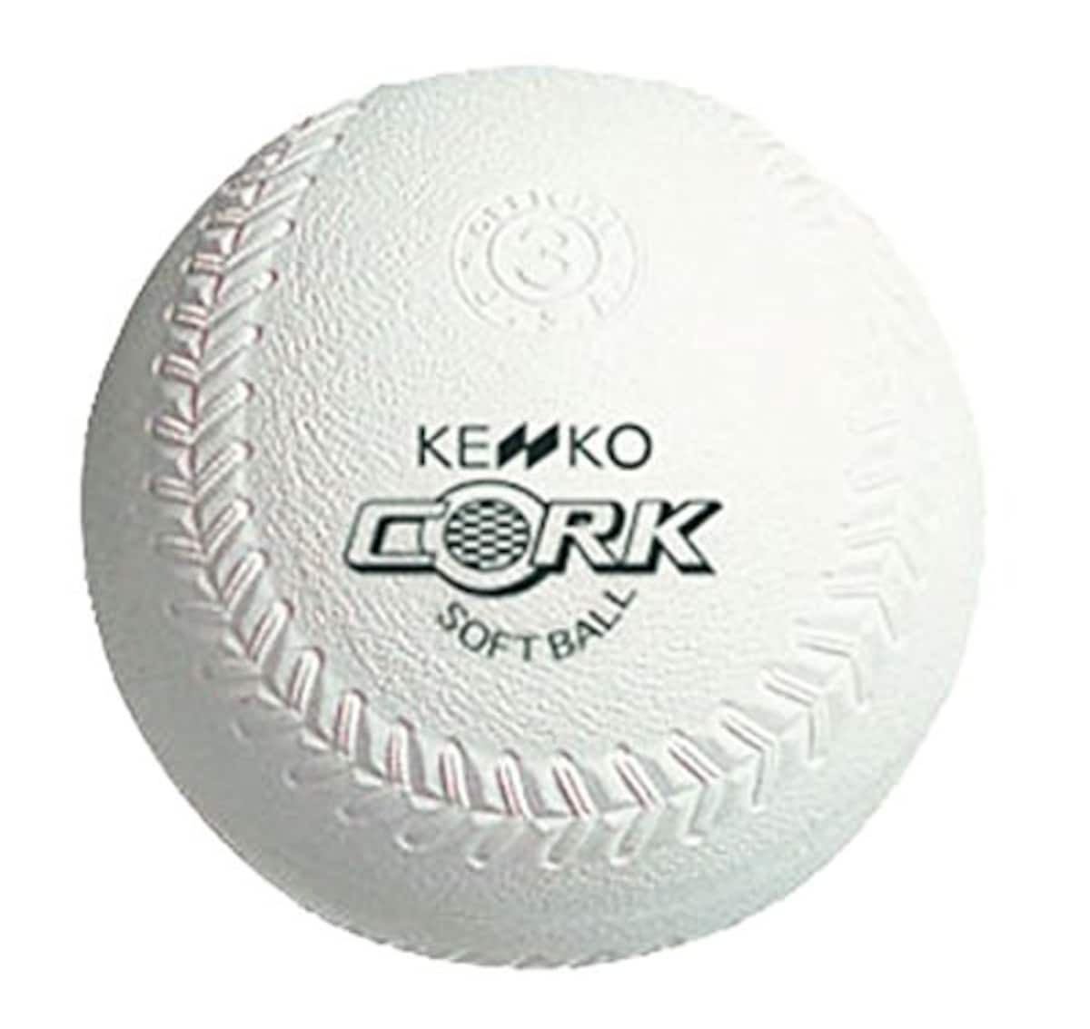 ナガセケンコー(KENKO)のナガセケンコー(KENKO) 新ケンコーソフトボール3号 コルク芯 1箱(6個) S3C-NEW | 価格比較
