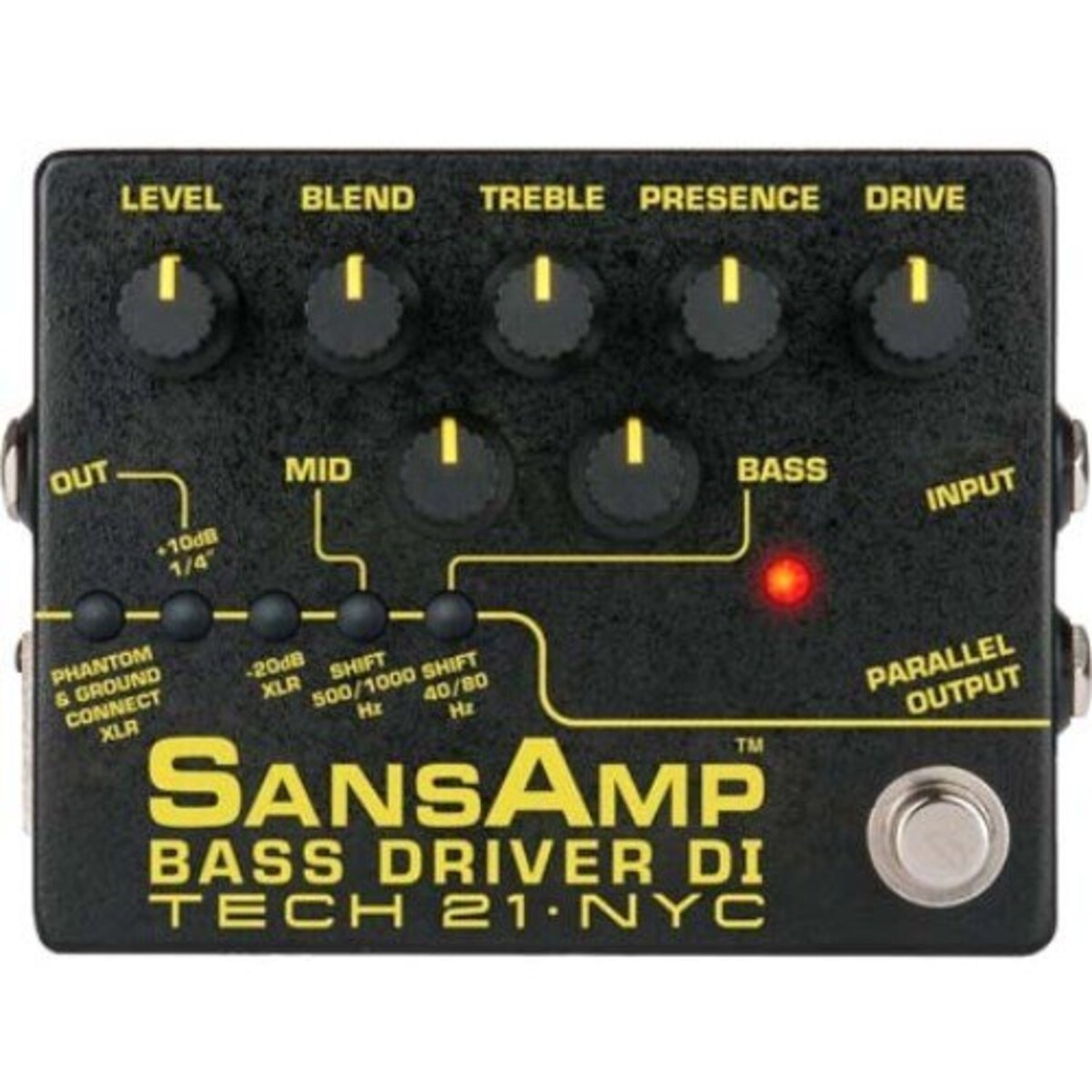 SANSAMP 『BASS DRIVER DI V2』 ベース専用ドライブエフェクター&アンプシュミレーター&DI機能搭載 [国内正規品]