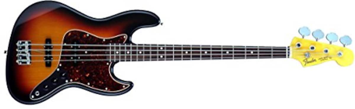 エレキベース Made in Japan Traditional 60s Jazz Bass®, Rosewood Fingerboard, 3-Color Sunburst