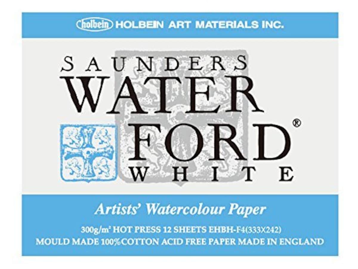 ウォーターフォード水彩紙 ホワイト EHBH-F4