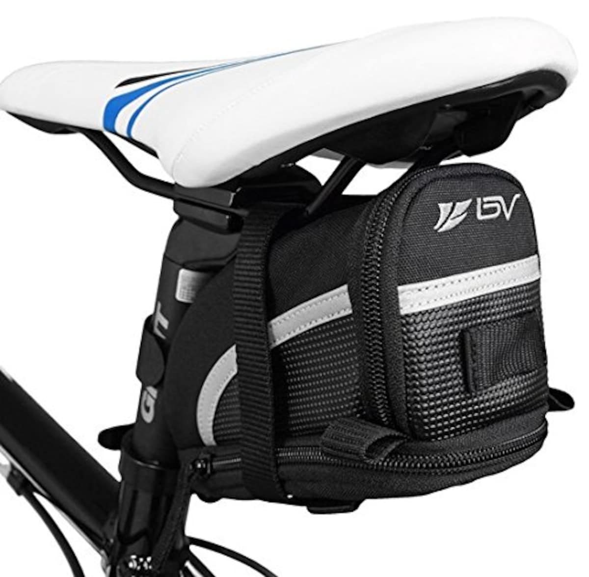 ストラップ式 自転車バッグ シートバッグ 容量拡張