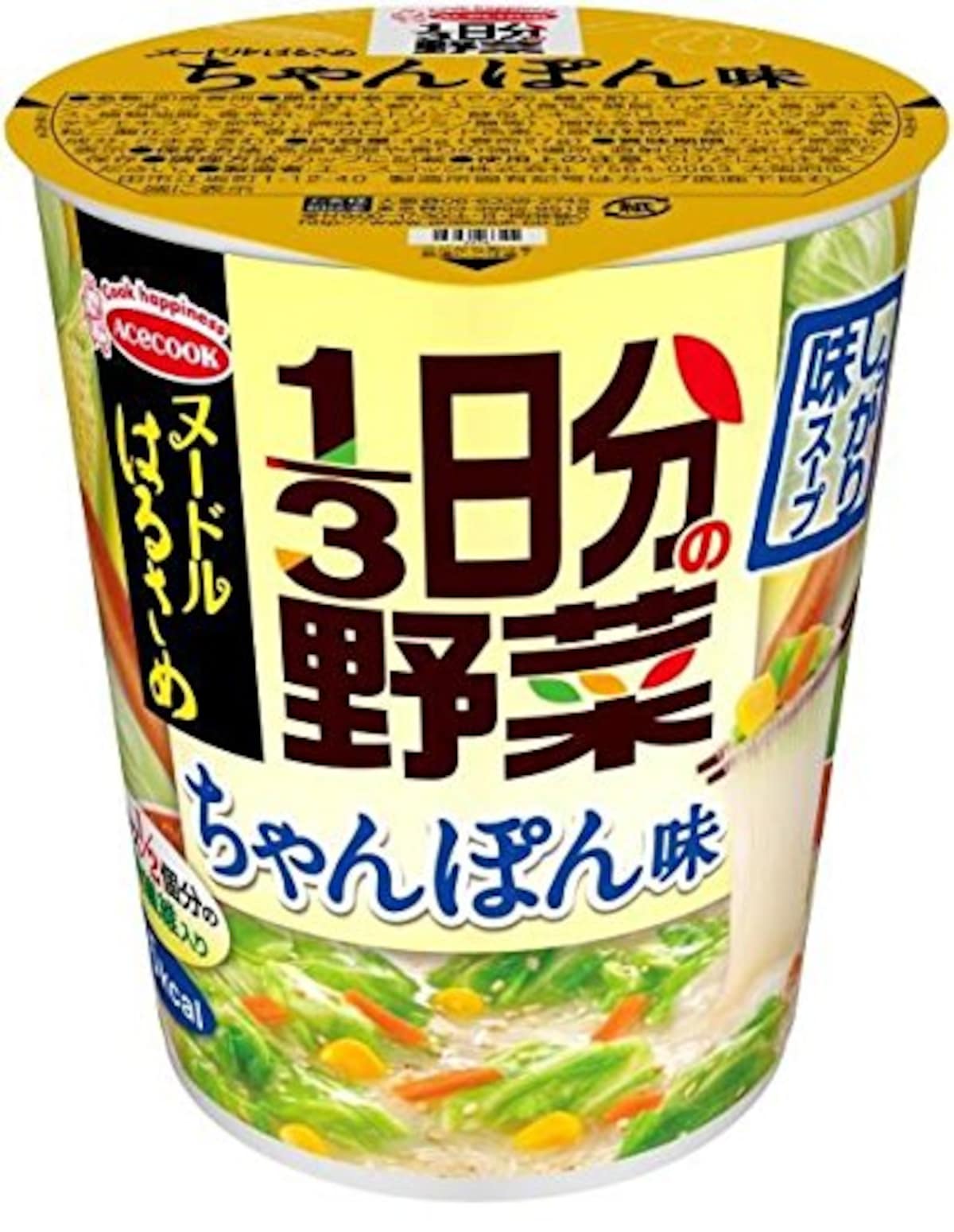 ヌードルはるさめ 1/3日分の野菜 ちゃんぽん味　6個