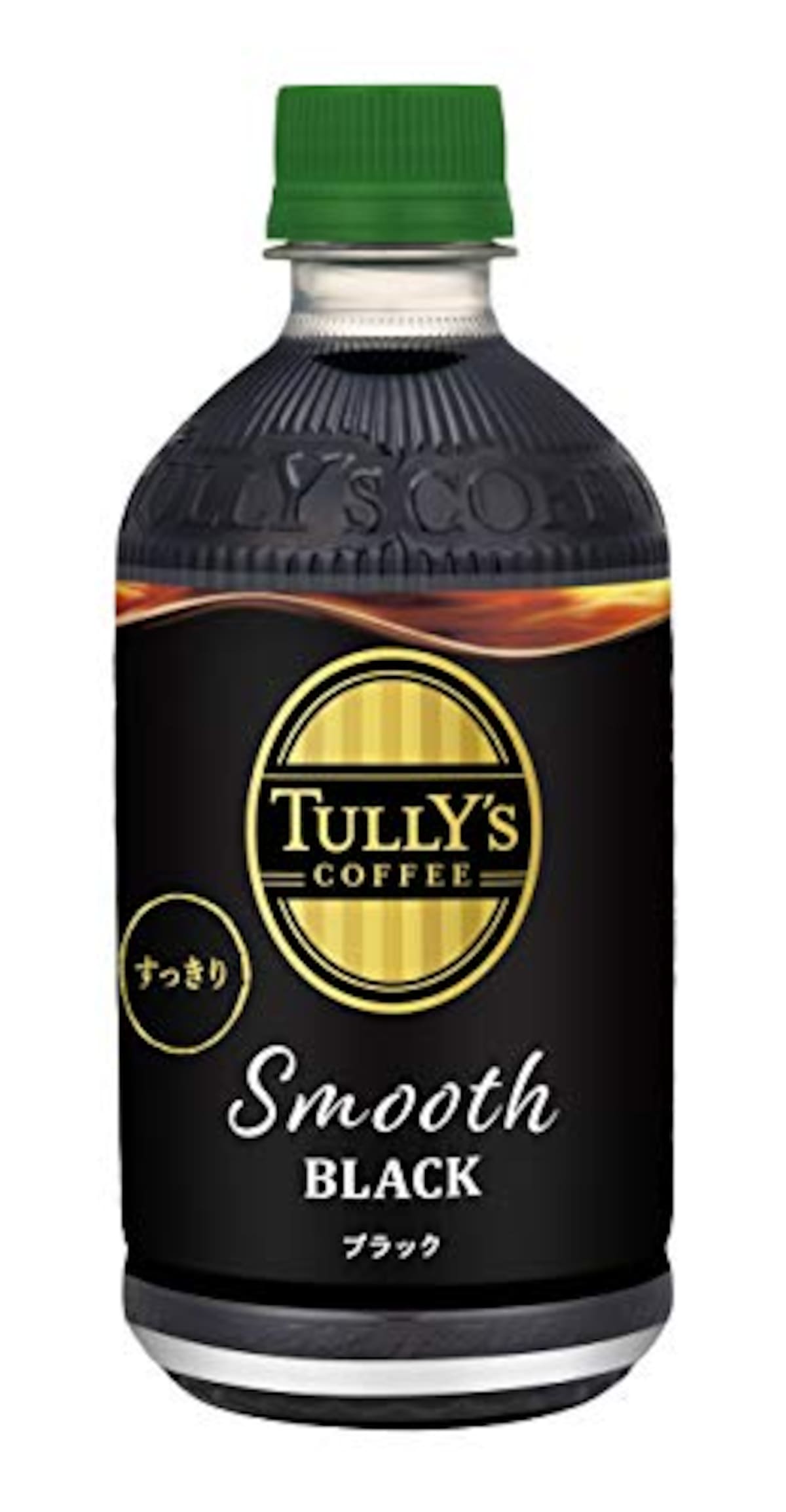 TULLY'S COFFEE Smooth BLACK 500ml ×24本