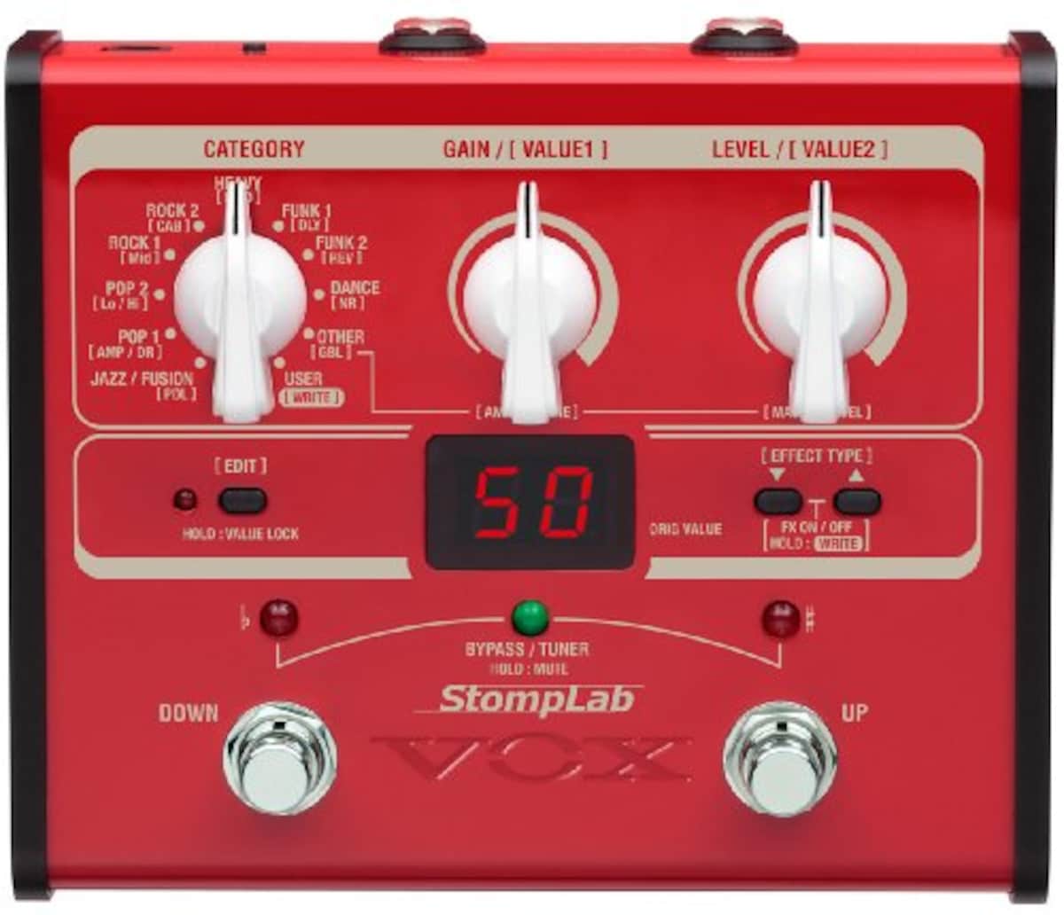 StompLab ベース用コンパクトマルチエフェクター