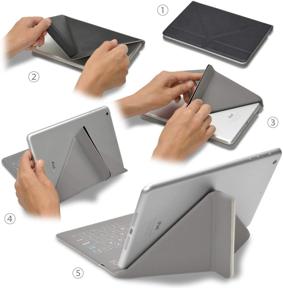   iPad mini 用 カバー/キーボード画像2 