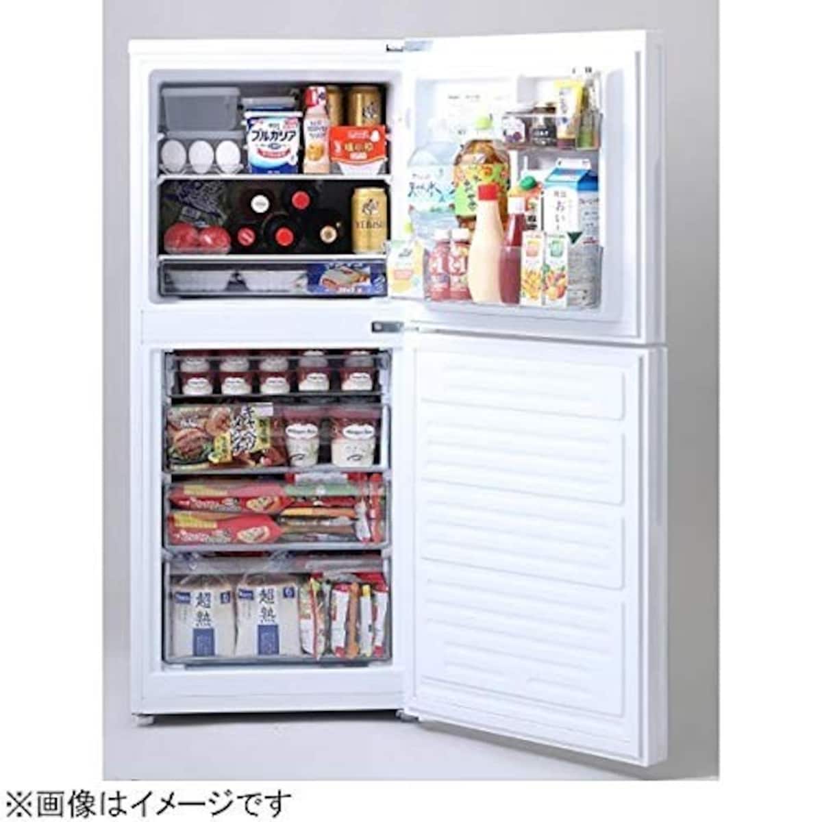  2ドア冷凍冷蔵庫 ハーフ&ハーフ画像2 