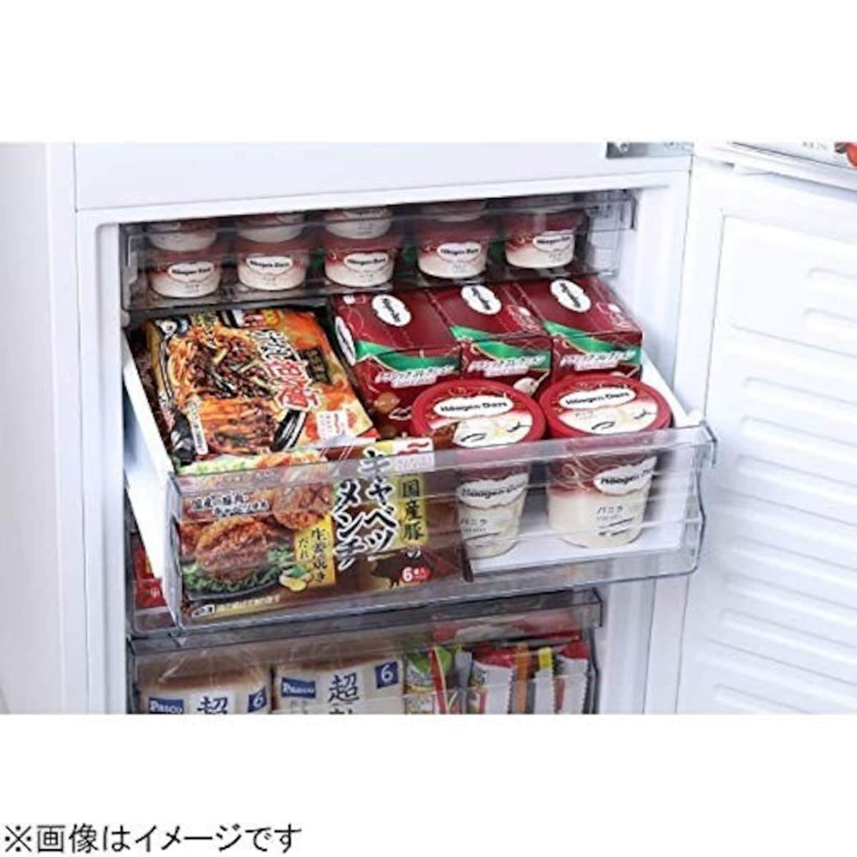 2ドア冷凍冷蔵庫 ハーフ&ハーフ画像3 
