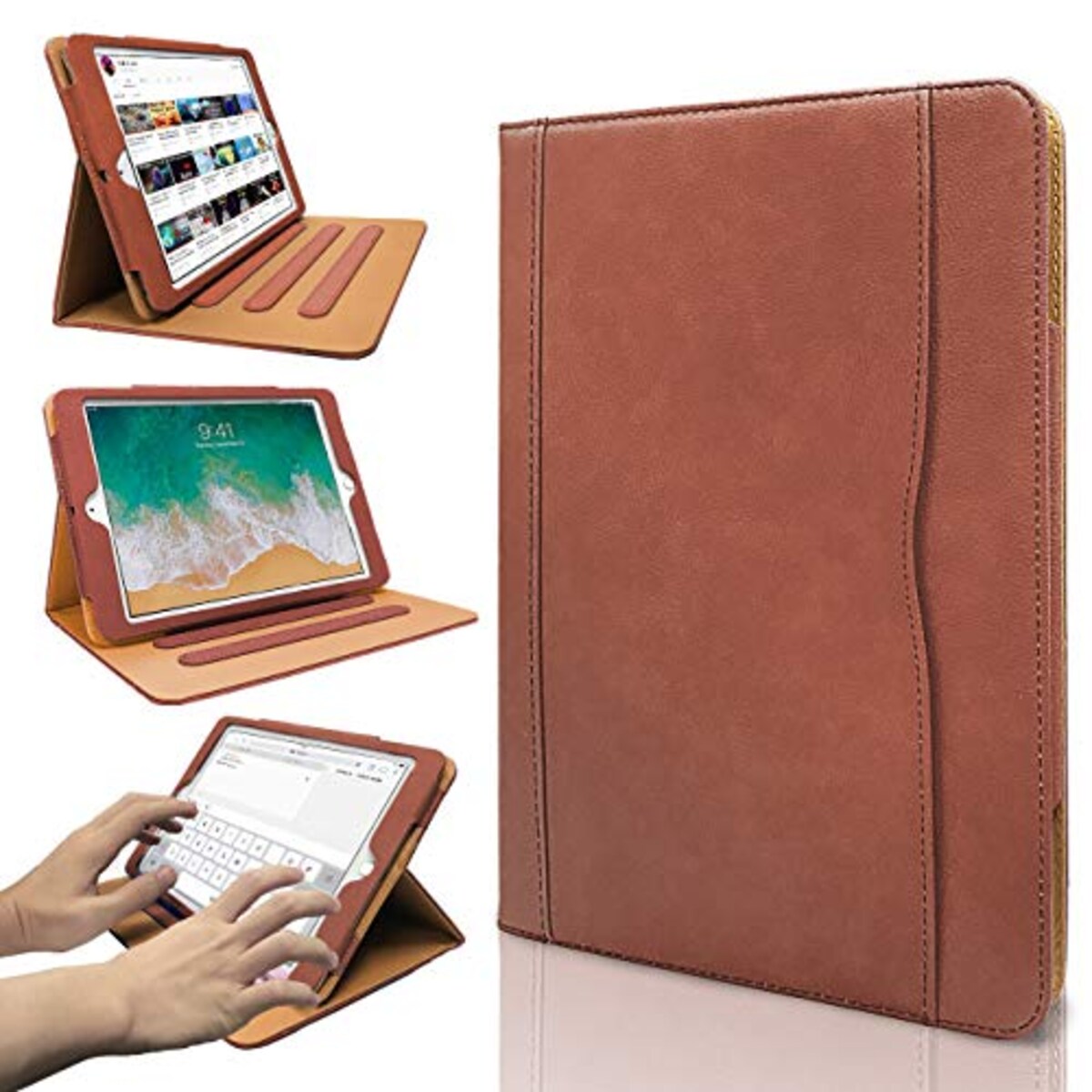 iPad 9.7 2018/2017 ケース スタンド機能