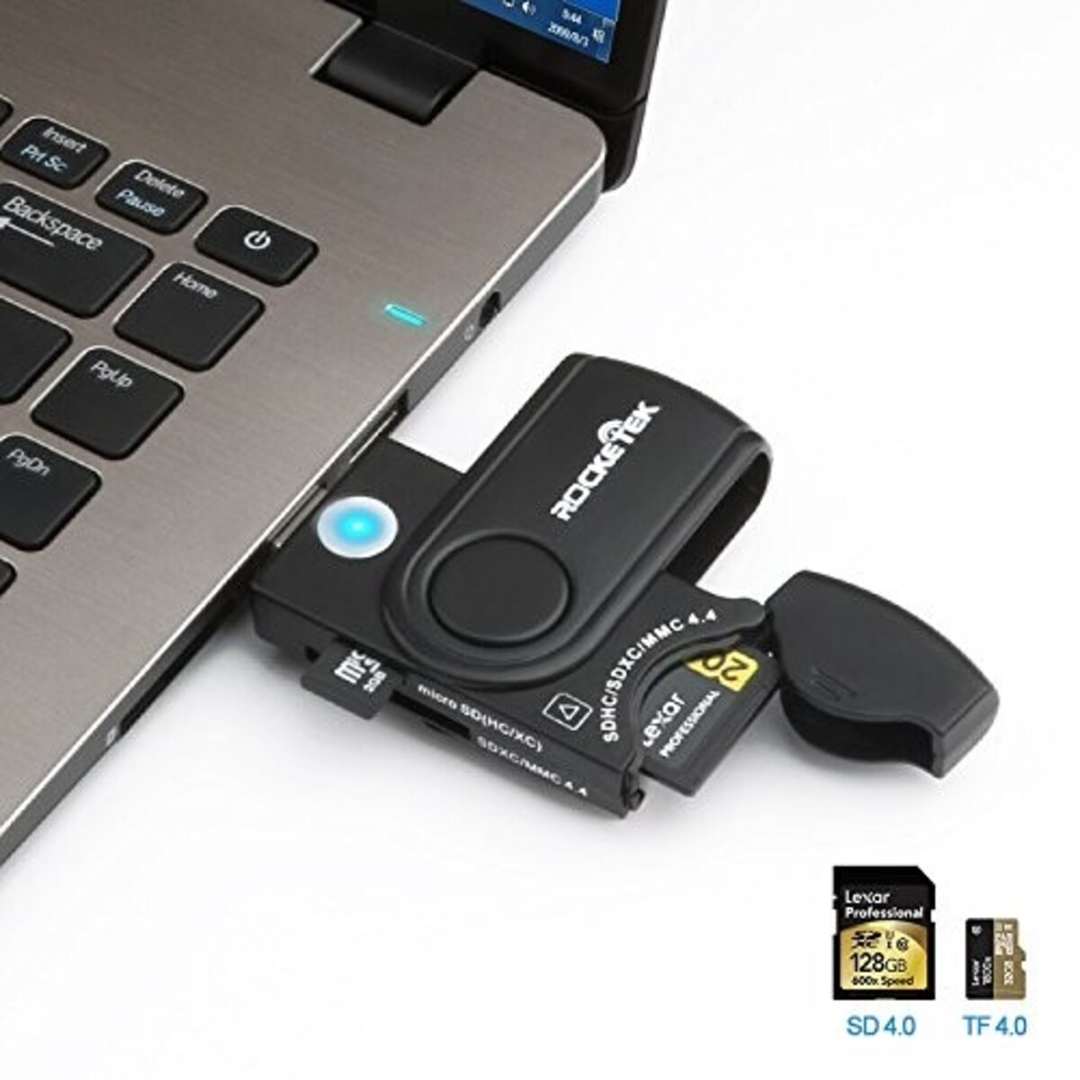  MicroSD/SDカードリーダー画像3 